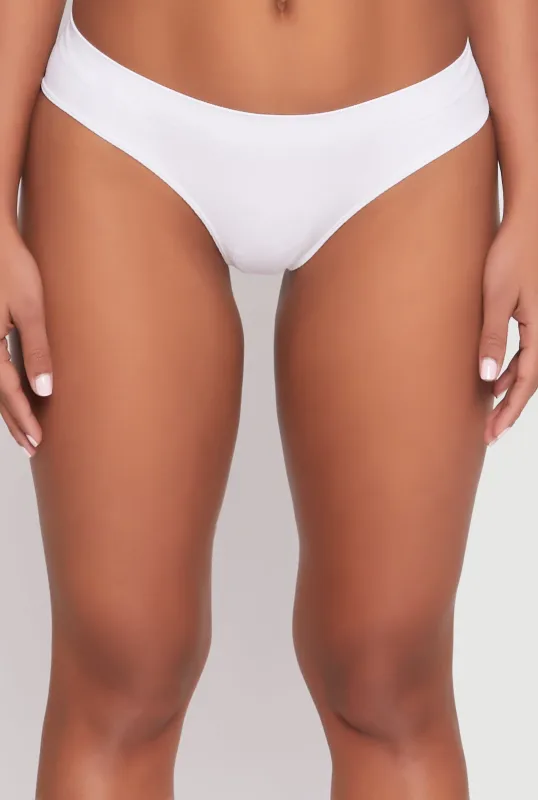 Seamless Rib Knit Bikini Panty sold by Rainbow