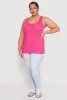 Plus Size Rib Knit Tank Top sold by Rainbow