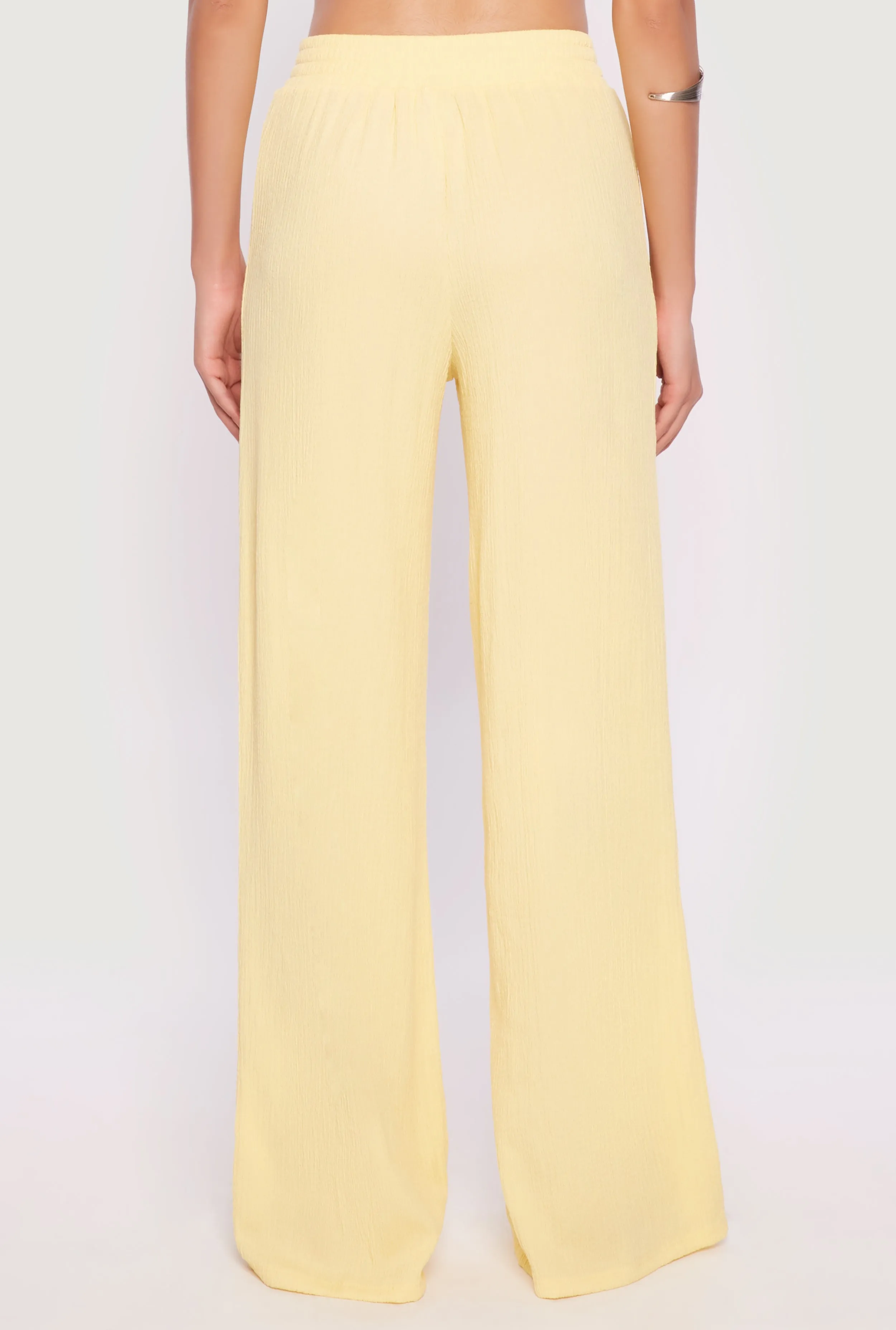 Almost Famous Textured Knit Wide Leg Pants sold by Rainbow product image thumbnail 5