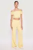 Almost Famous Textured Knit Wide Leg Pants sold by Rainbow