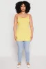 Plus Size Rib Knit Tank Top sold by Rainbow
