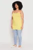 Plus Size Rib Knit Tank Top sold by Rainbow