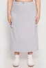 Plus Size Almost Famous Back Slit Cargo Skirt sold by Rainbow