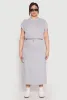 Plus Size Almost Famous Back Slit Cargo Skirt sold by Rainbow