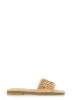 Gemstone Band Square Toe Slide Sandals sold by Rainbow