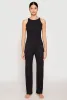 Ribbed Knit Pajama Tank Top and Pants sold by Rainbow