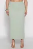 Plus Size Almost Famous Ribbed Knit Skirt sold by Rainbow