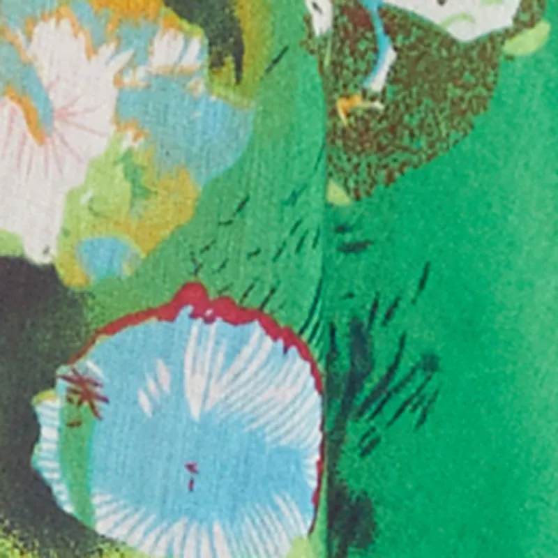 Abstract Floral Print Cover Up Kimono sold by Rainbow product image thumbnail 4