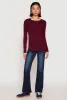 Basic Long Sleeve Crew Neck T Shirt sold by Rainbow