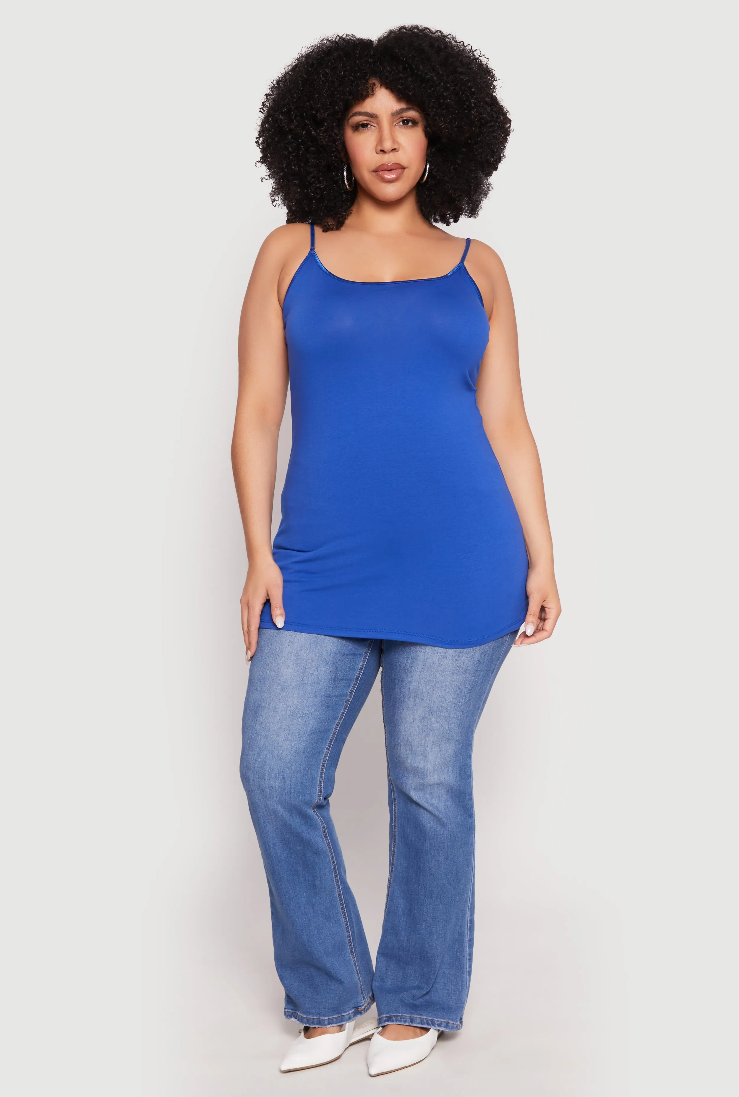 Plus Size Scoop Neck Cami sold by Rainbow product image thumbnail 3