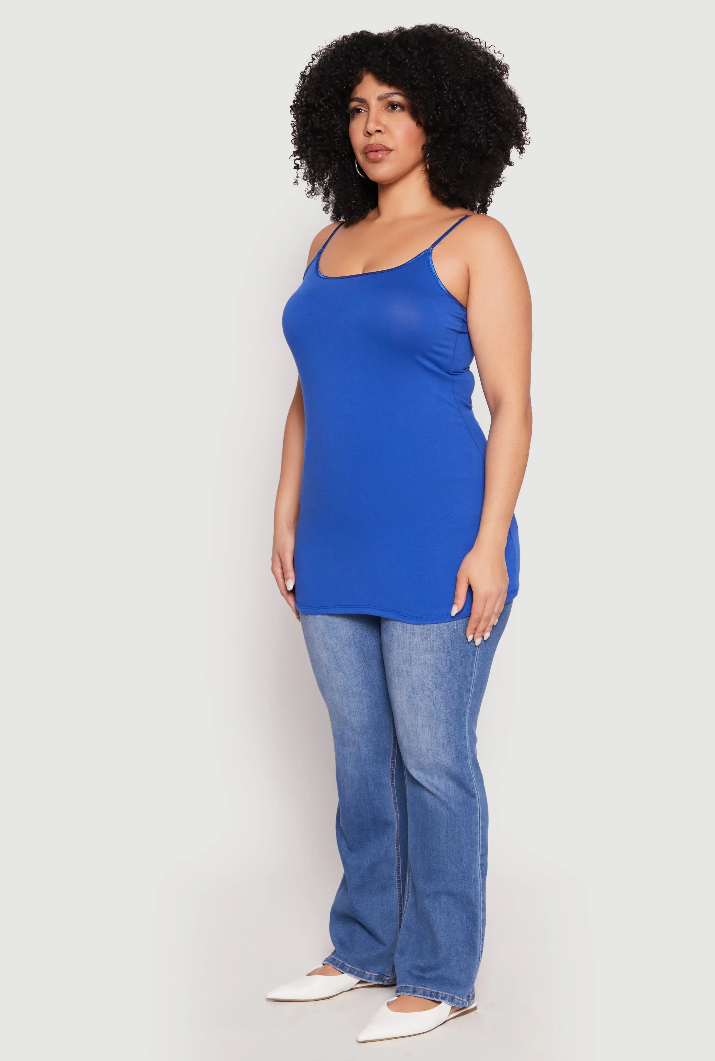 Plus Size Scoop Neck Cami sold by Rainbow product image thumbnail 5