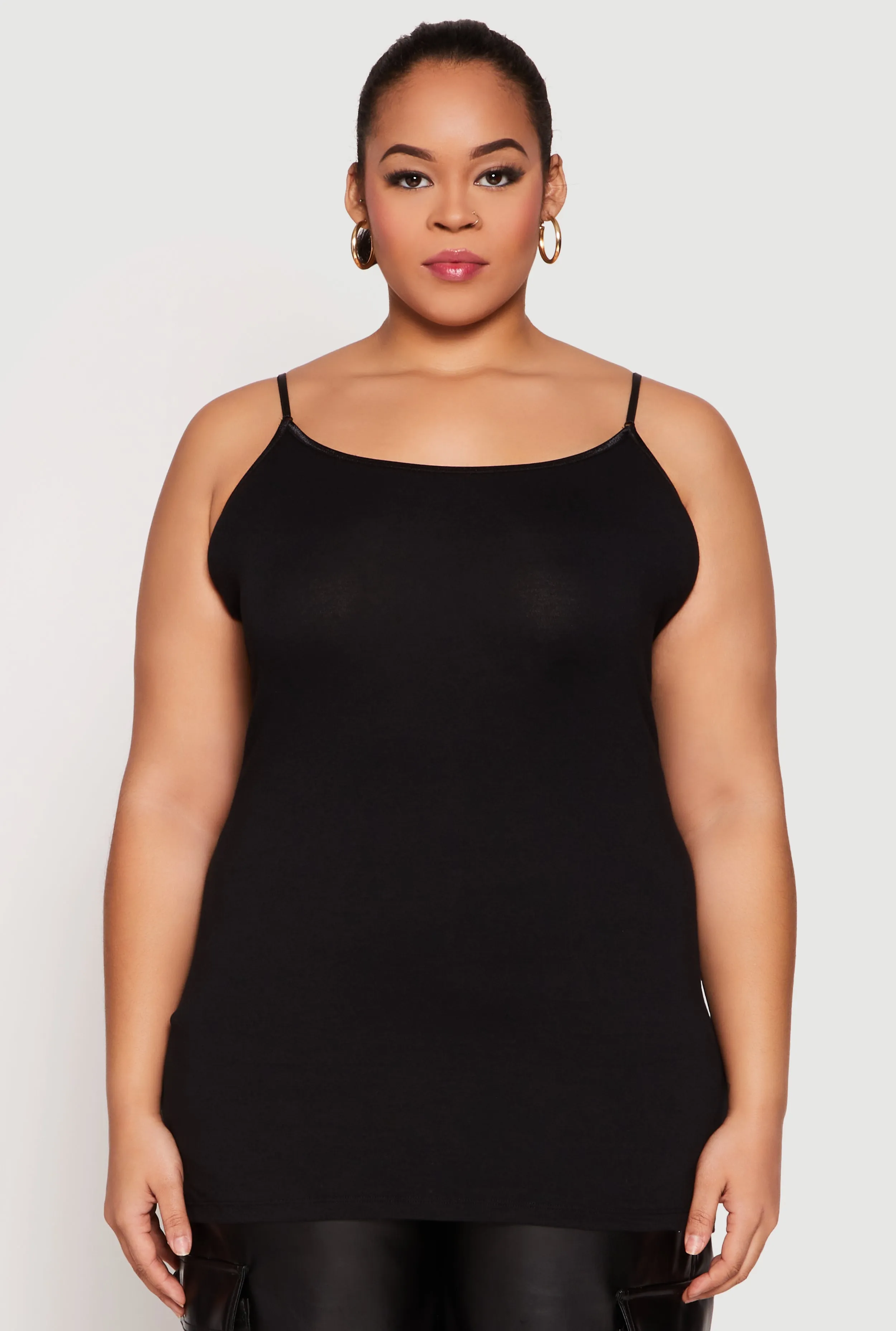 Plus Size Scoop Neck Cami sold by Rainbow product image thumbnail 2