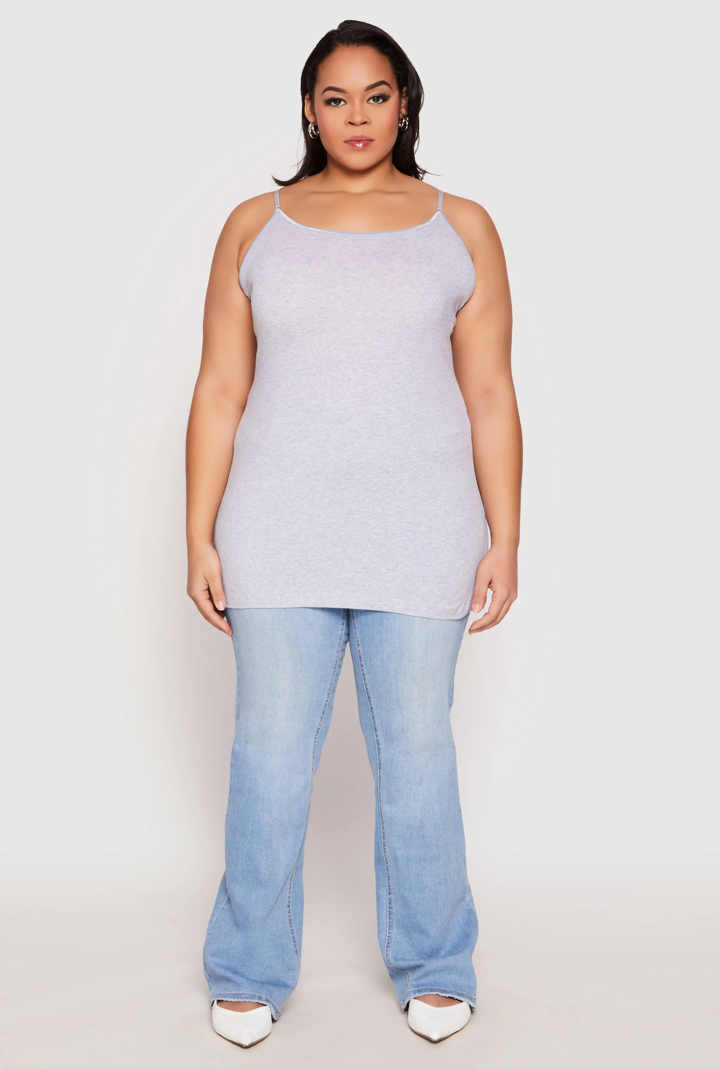 Plus Size Scoop Neck Cami sold by Rainbow