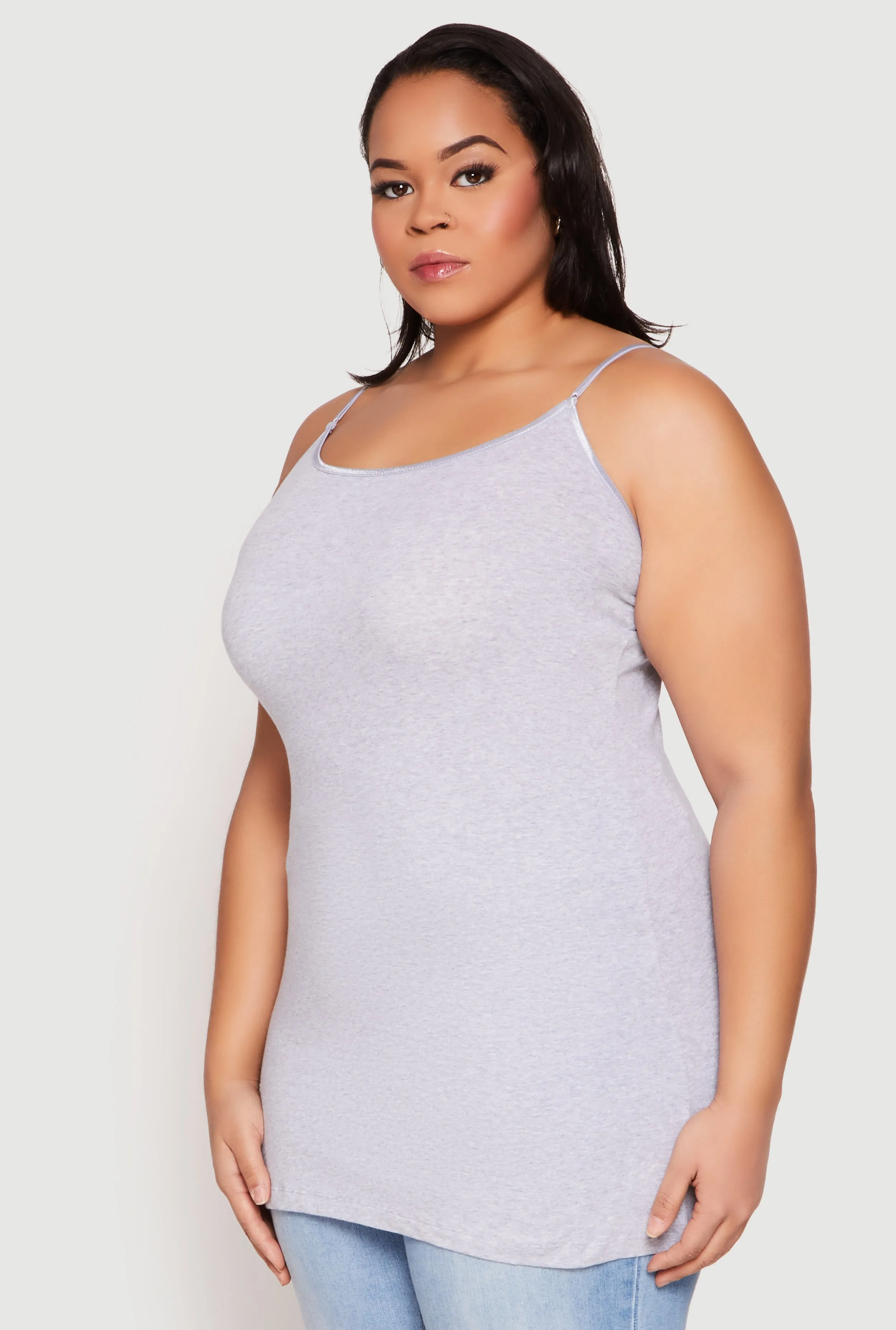 Plus Size Scoop Neck Cami sold by Rainbow product image thumbnail 5
