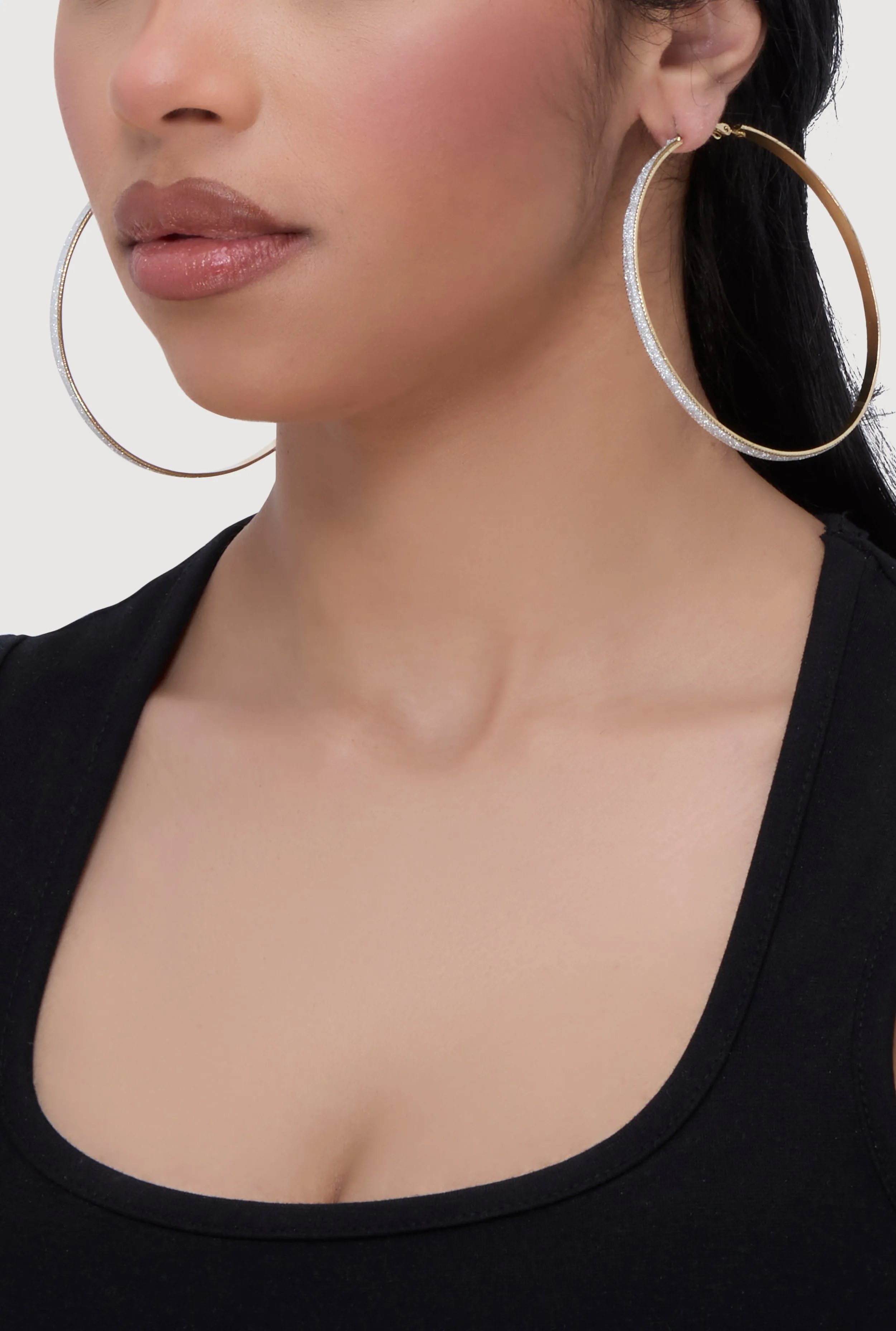 Assorted Textured Hoop Earrings Set of 6 sold by Rainbow product image thumbnail 2