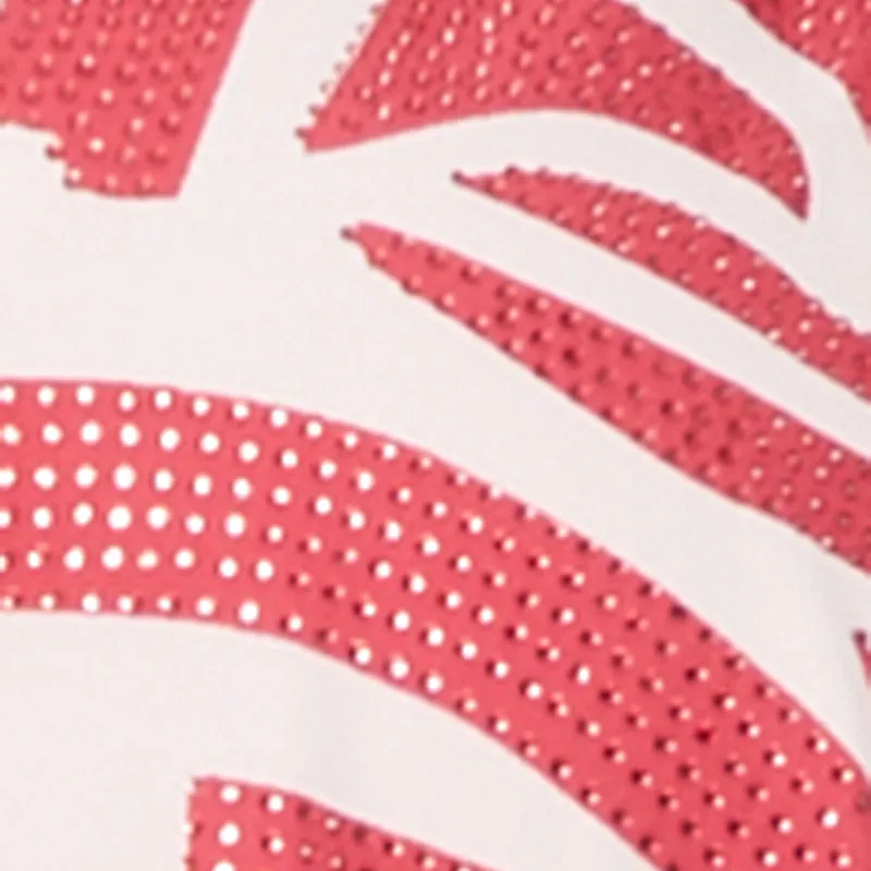 Plus Size Rhinestone Abstract Face Graphic Shirt sold by Rainbow product image thumbnail 4