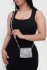 Embellished Faux Leather Convertible Mini Clutch sold by Rainbow