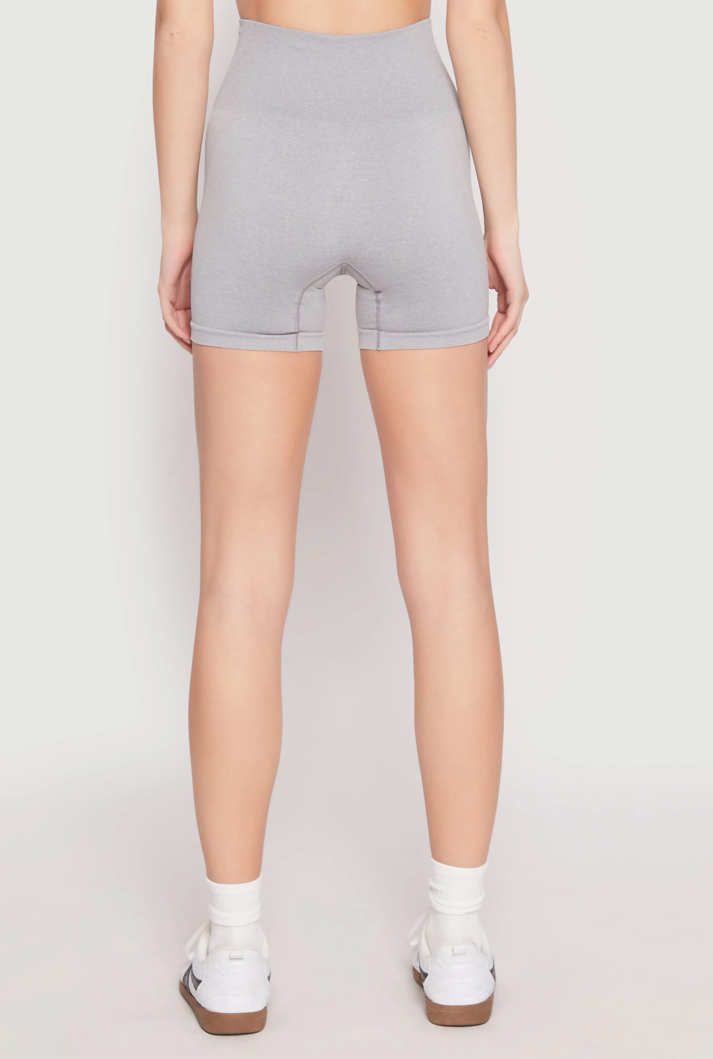 Seamless High Waisted Biker Shorts sold by Rainbow product image thumbnail 5