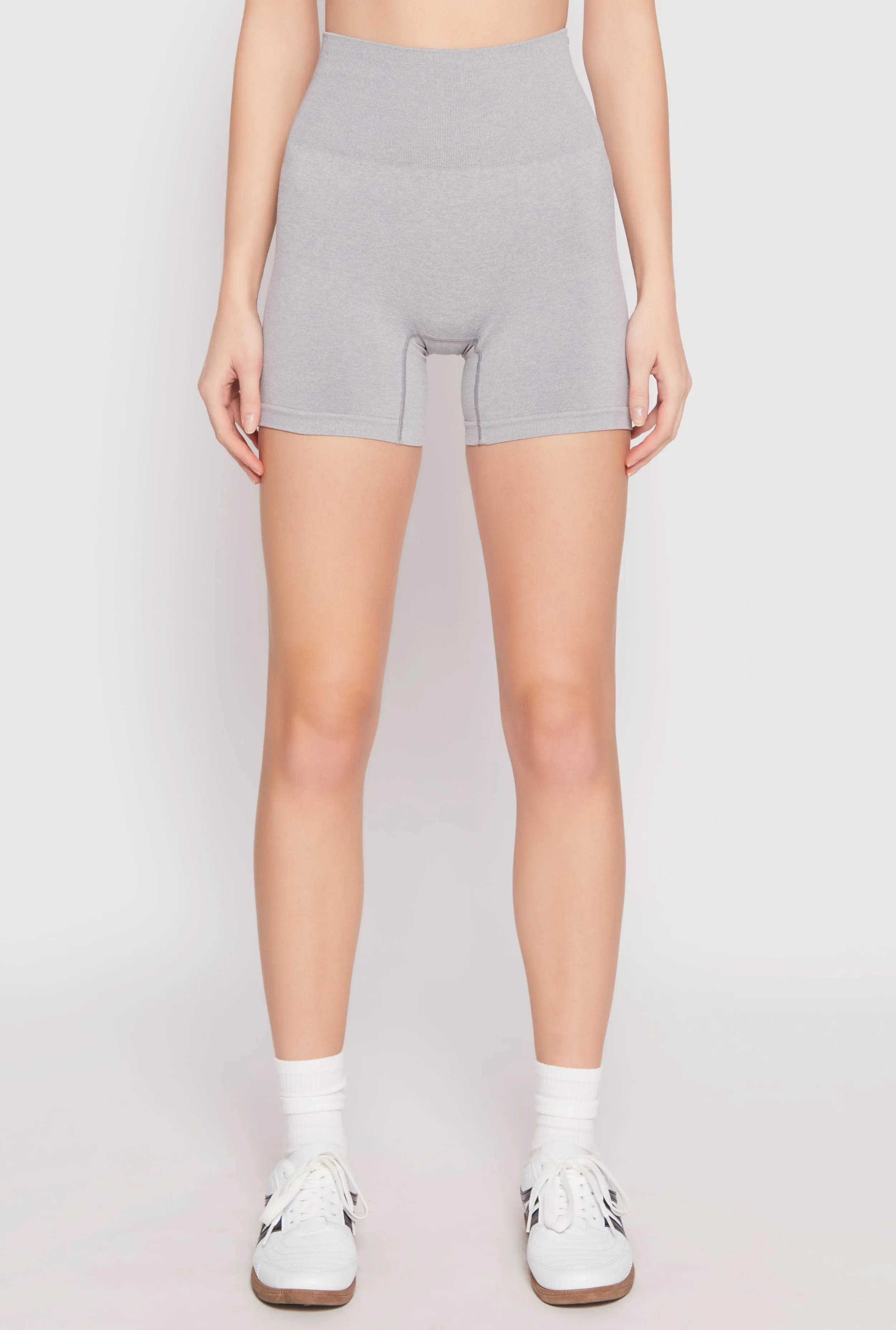 Seamless High Waisted Biker Shorts sold by Rainbow product image thumbnail 3