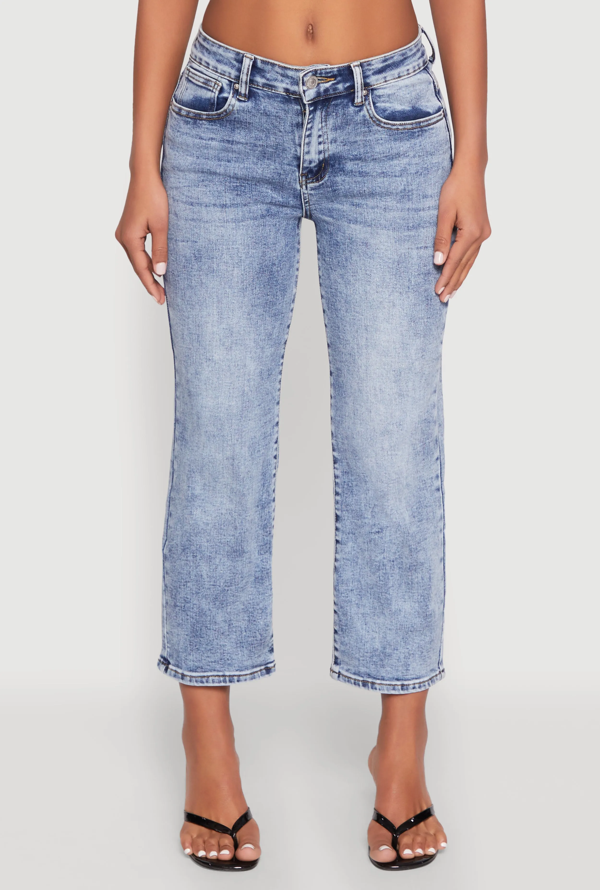 WAX Straight Leg Capri Jeans sold by Rainbow product image thumbnail 5