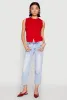 WAX Straight Leg Capri Jeans sold by Rainbow