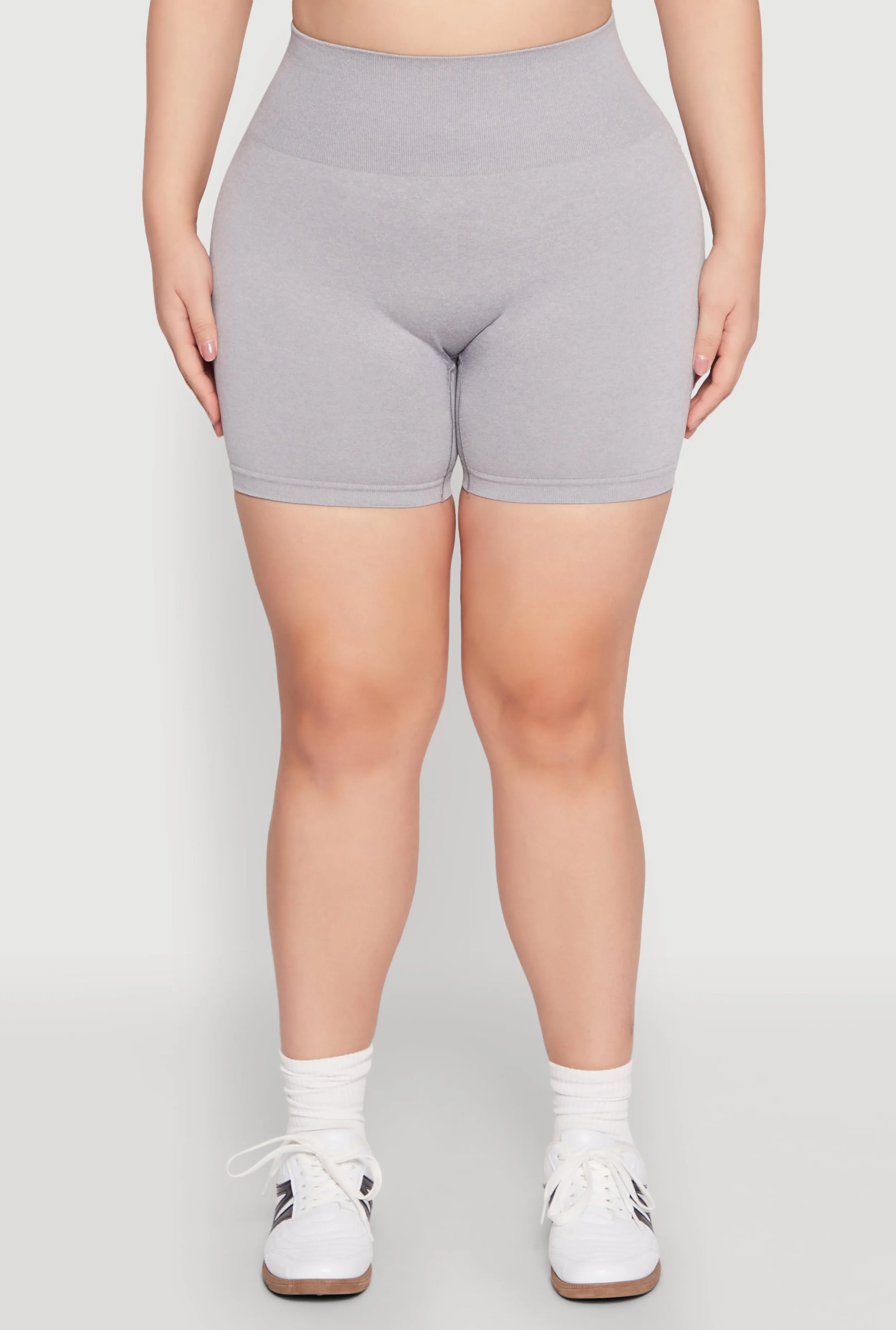 Plus Size Seamless Biker Shorts sold by Rainbow product image thumbnail 5