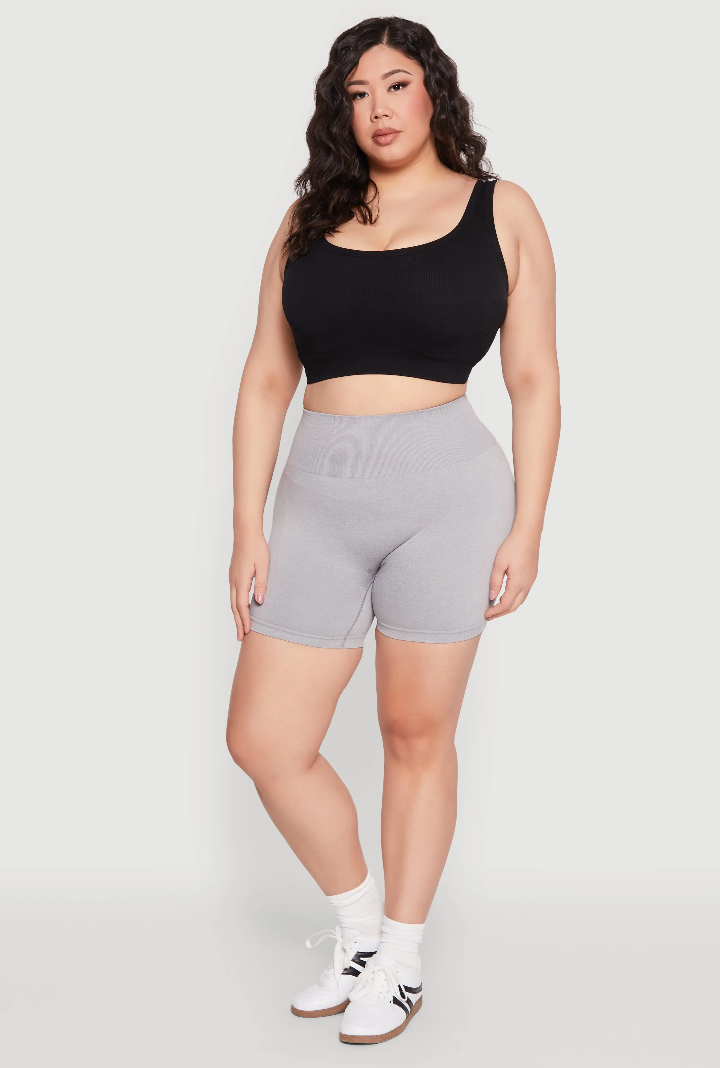 Plus Size Seamless Biker Shorts sold by Rainbow product image thumbnail 2