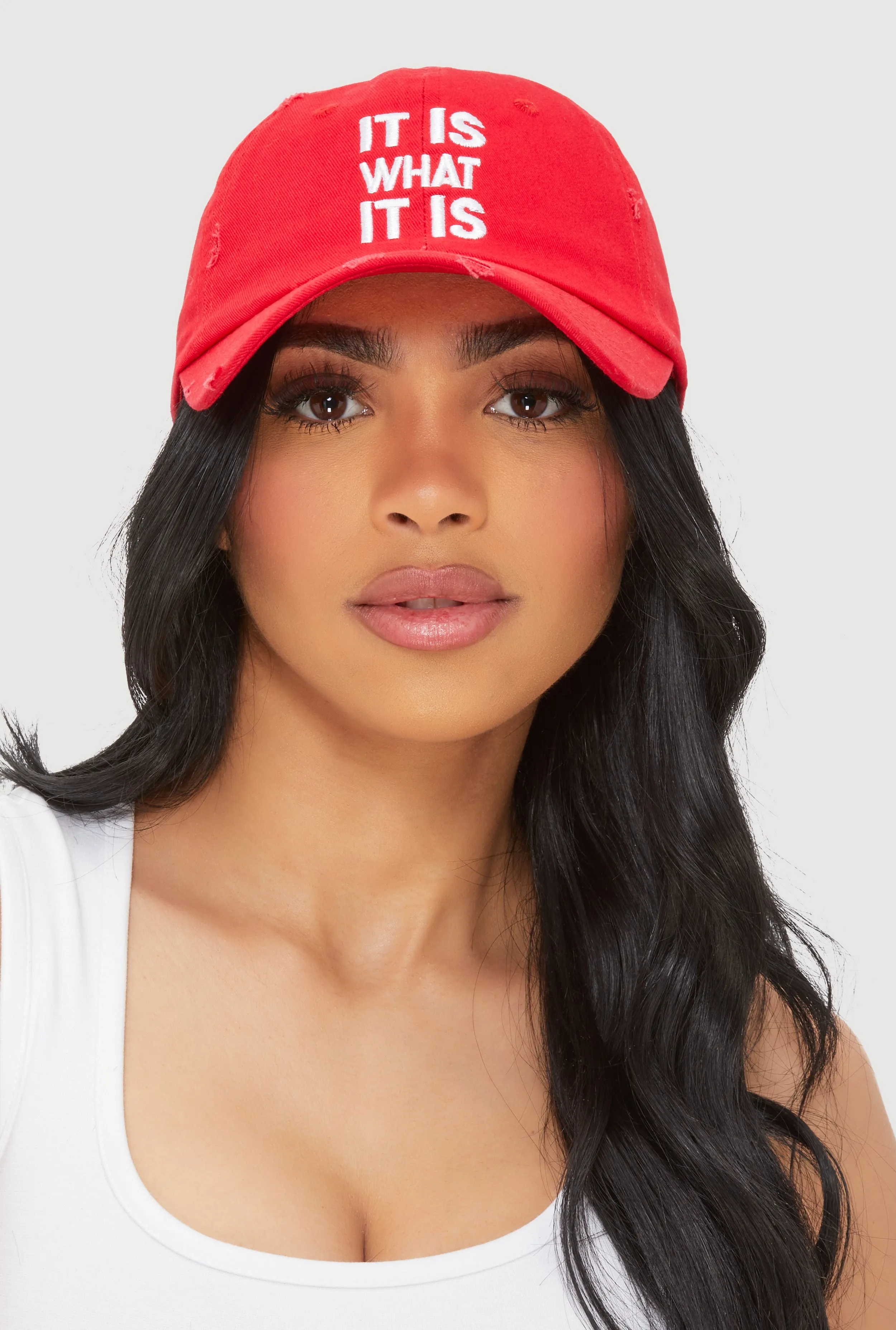 It Is What It Is Baseball Cap sold by Rainbow product image thumbnail 2