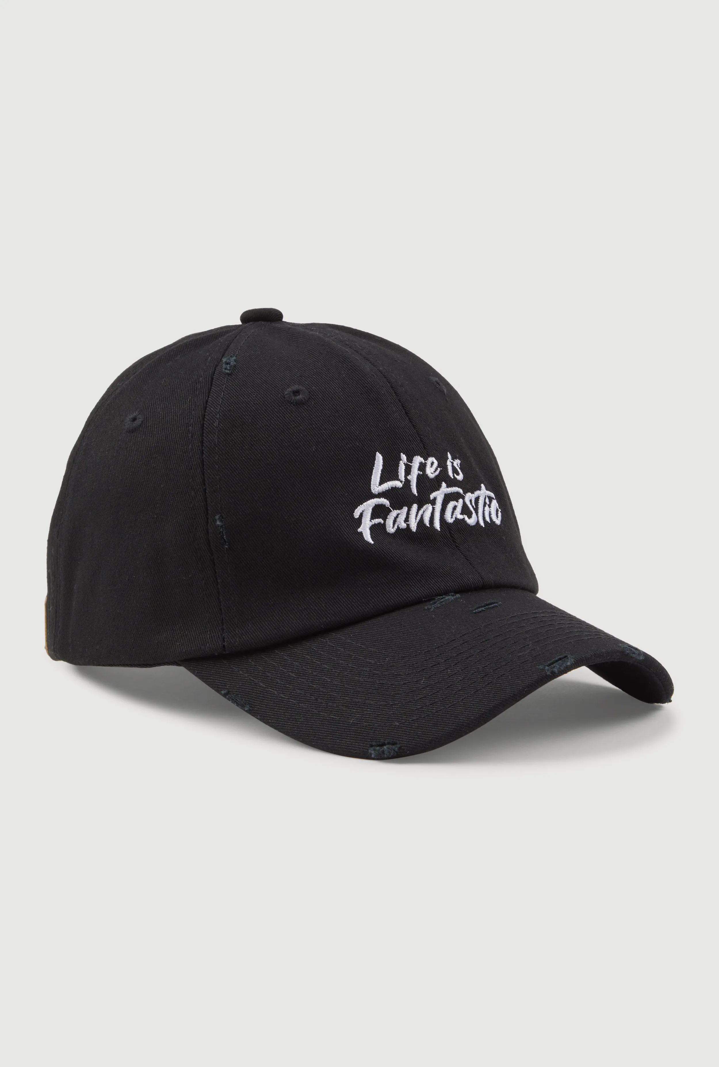 Life Is Fantastic Baseball Cap sold by Rainbow