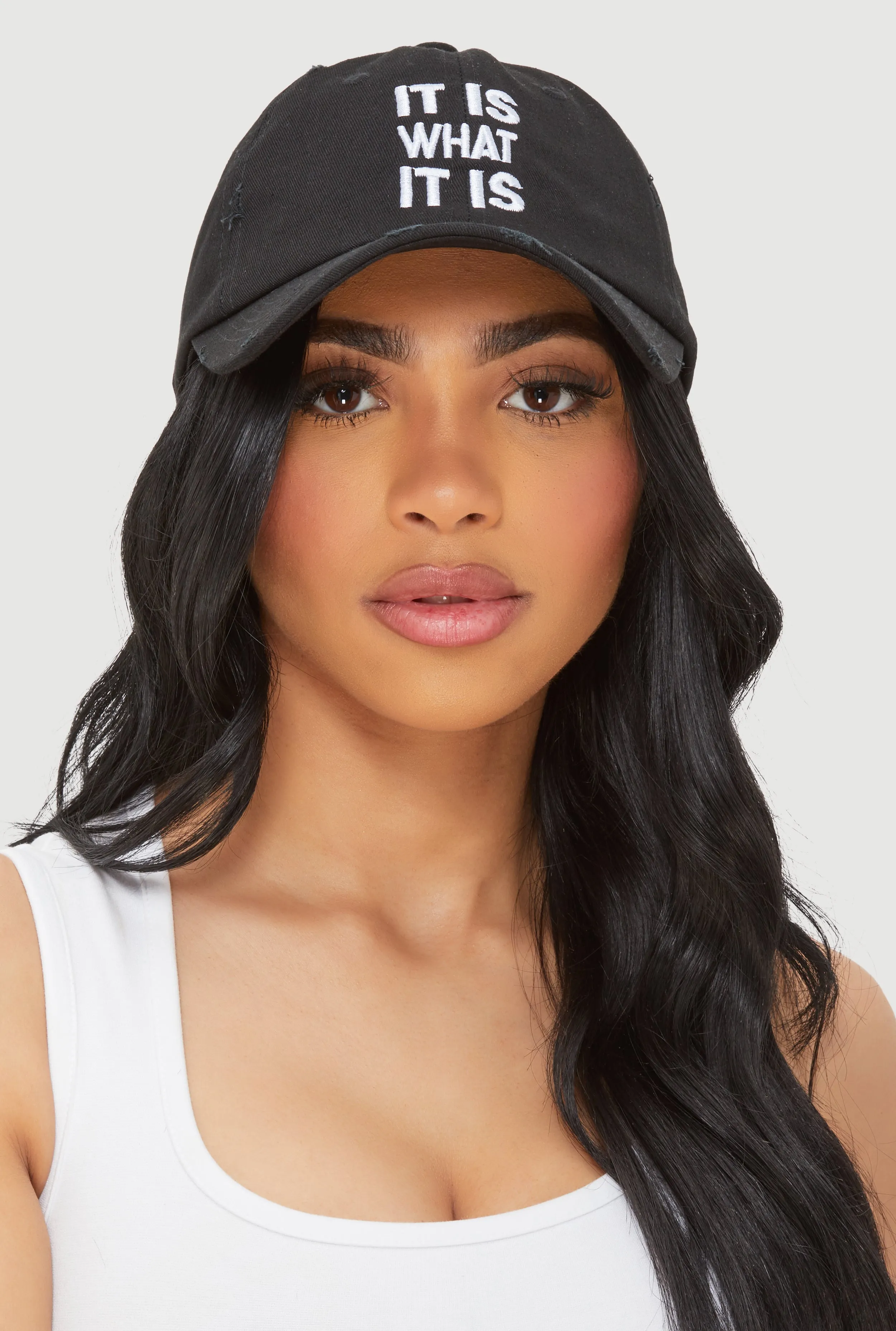 It Is What It Is Baseball Cap sold by Rainbow product image thumbnail 2