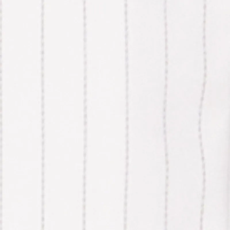 Pinstripe Zip Front Crop Top sold by Rainbow product image thumbnail 4