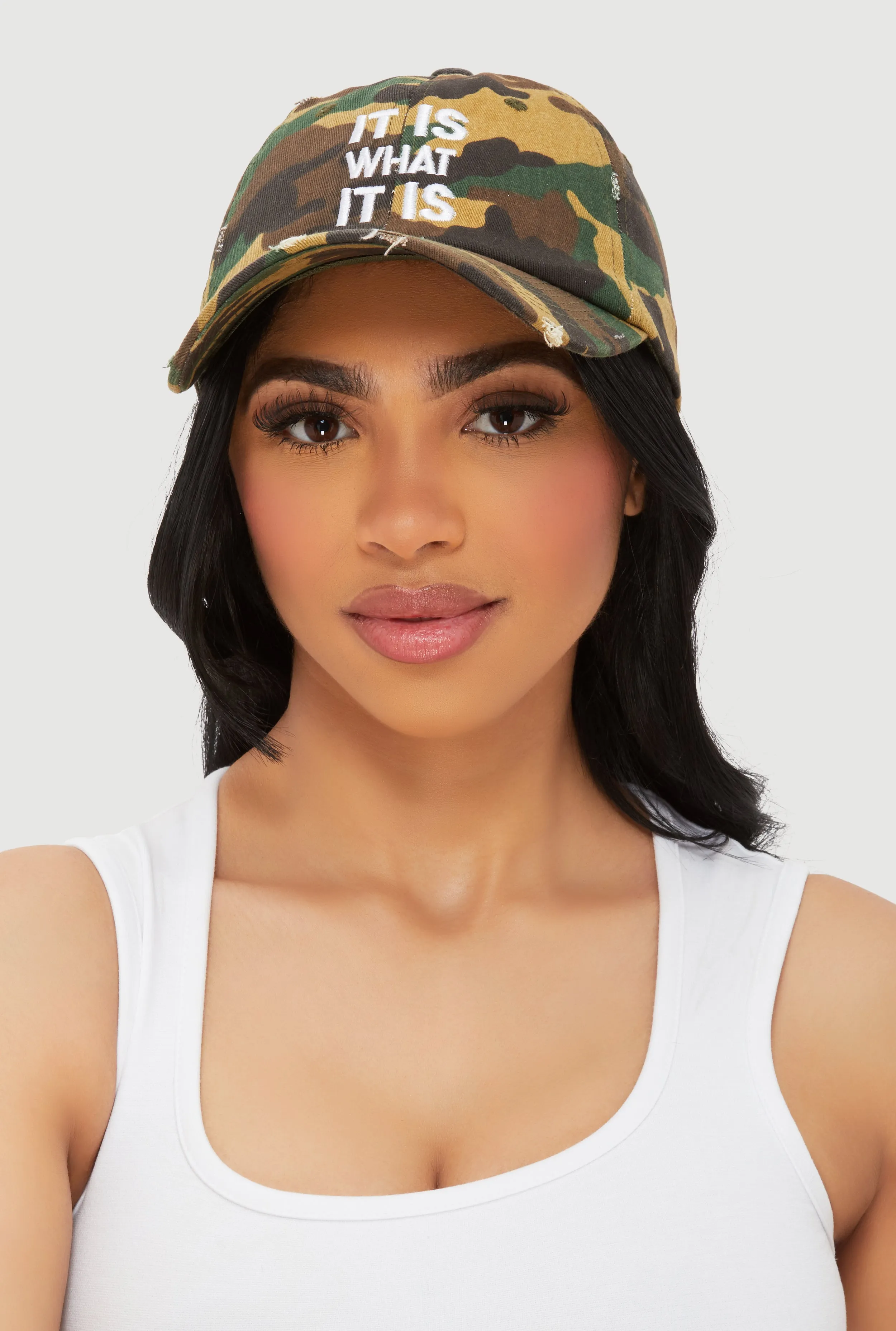 It Is What It Is Baseball Cap sold by Rainbow product image thumbnail 2