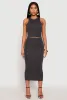 Almost Famous Ribbed Knit Racerback Tank Top sold by Rainbow