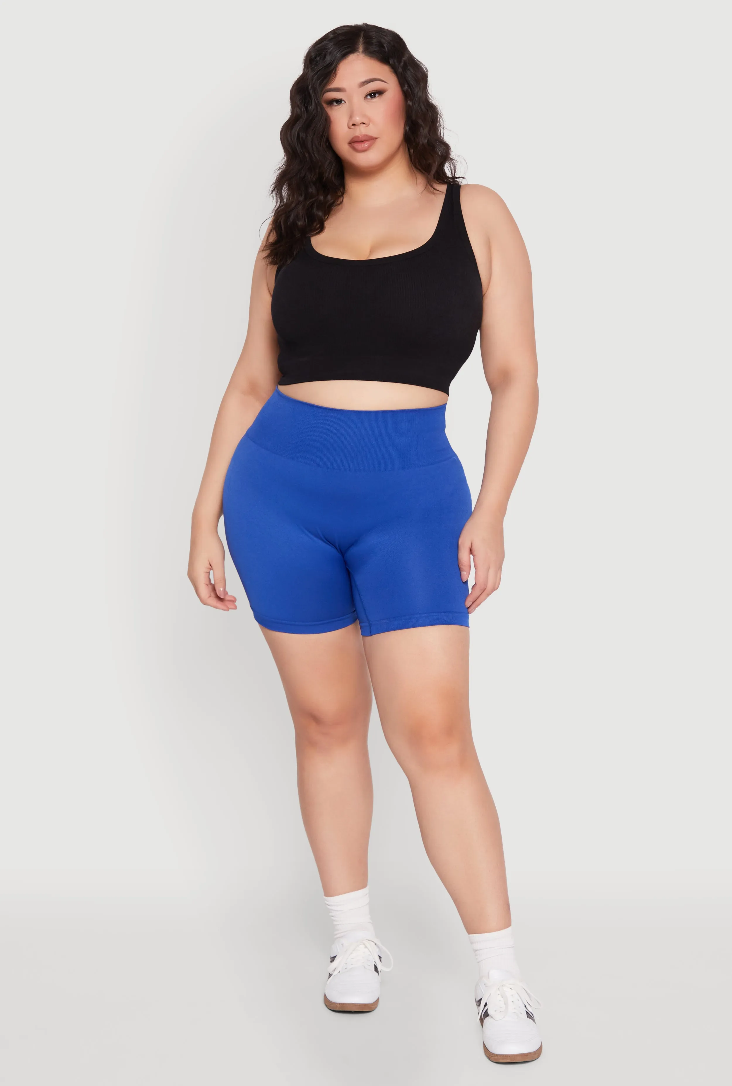 Plus Size Seamless Biker Shorts sold by Rainbow product image thumbnail 2