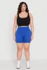 Plus Size Seamless Biker Shorts sold by Rainbow