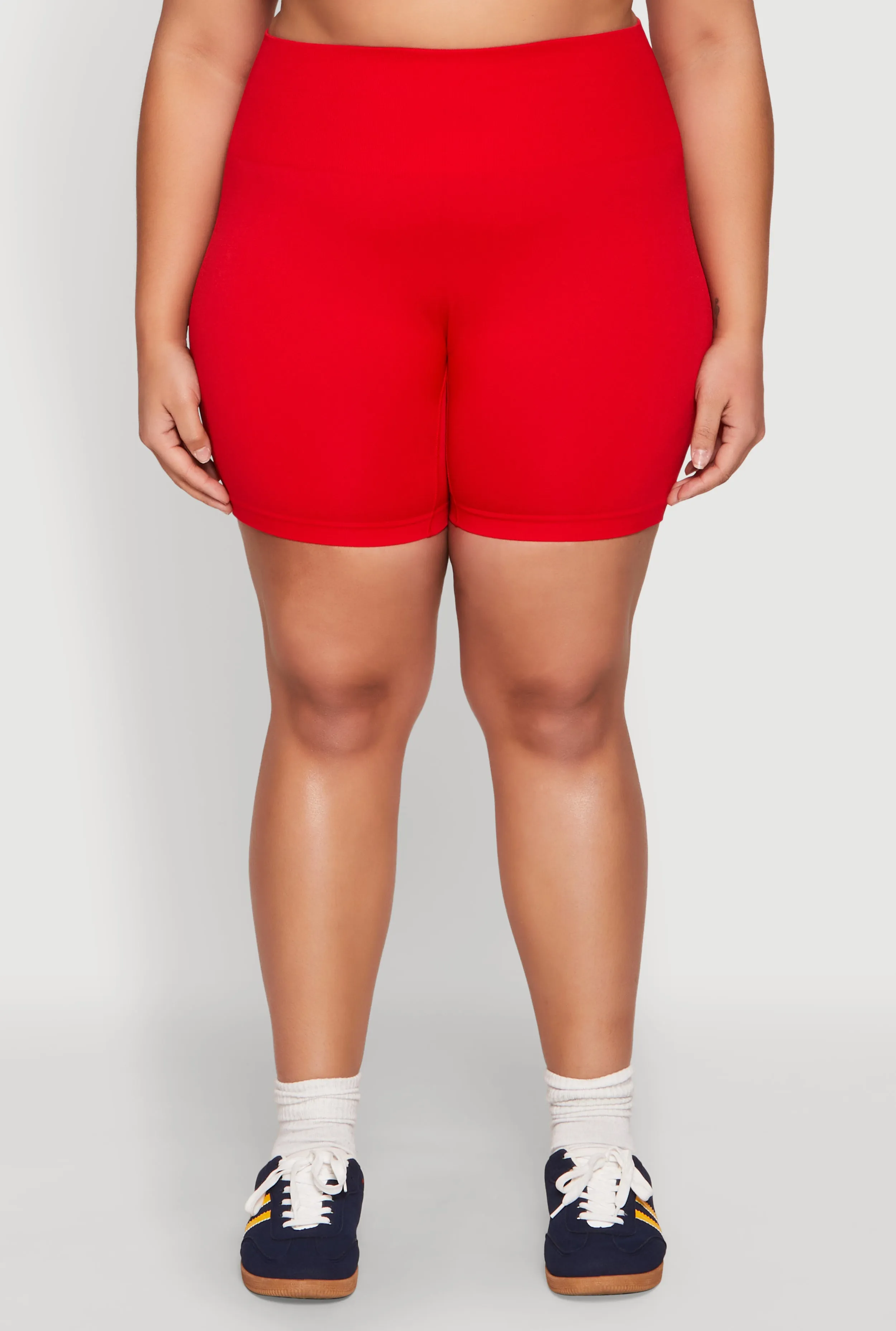 Plus Size Seamless Biker Shorts sold by Rainbow product image thumbnail 5