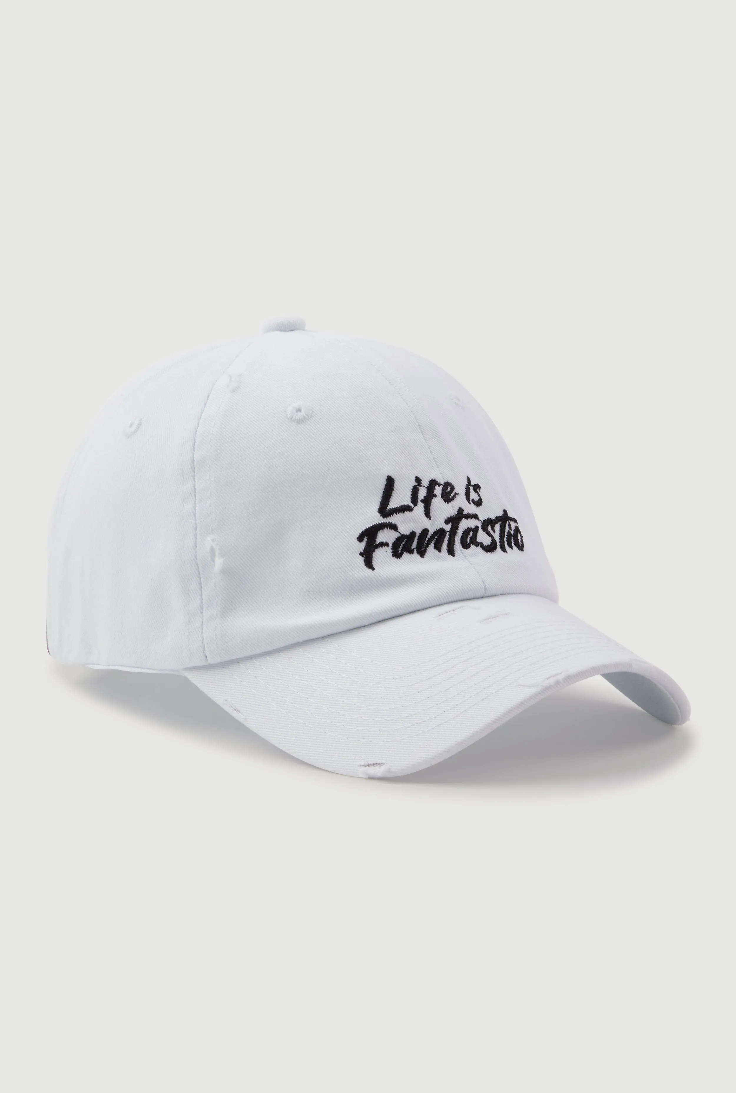 Life Is Fantastic Baseball Cap sold by Rainbow
