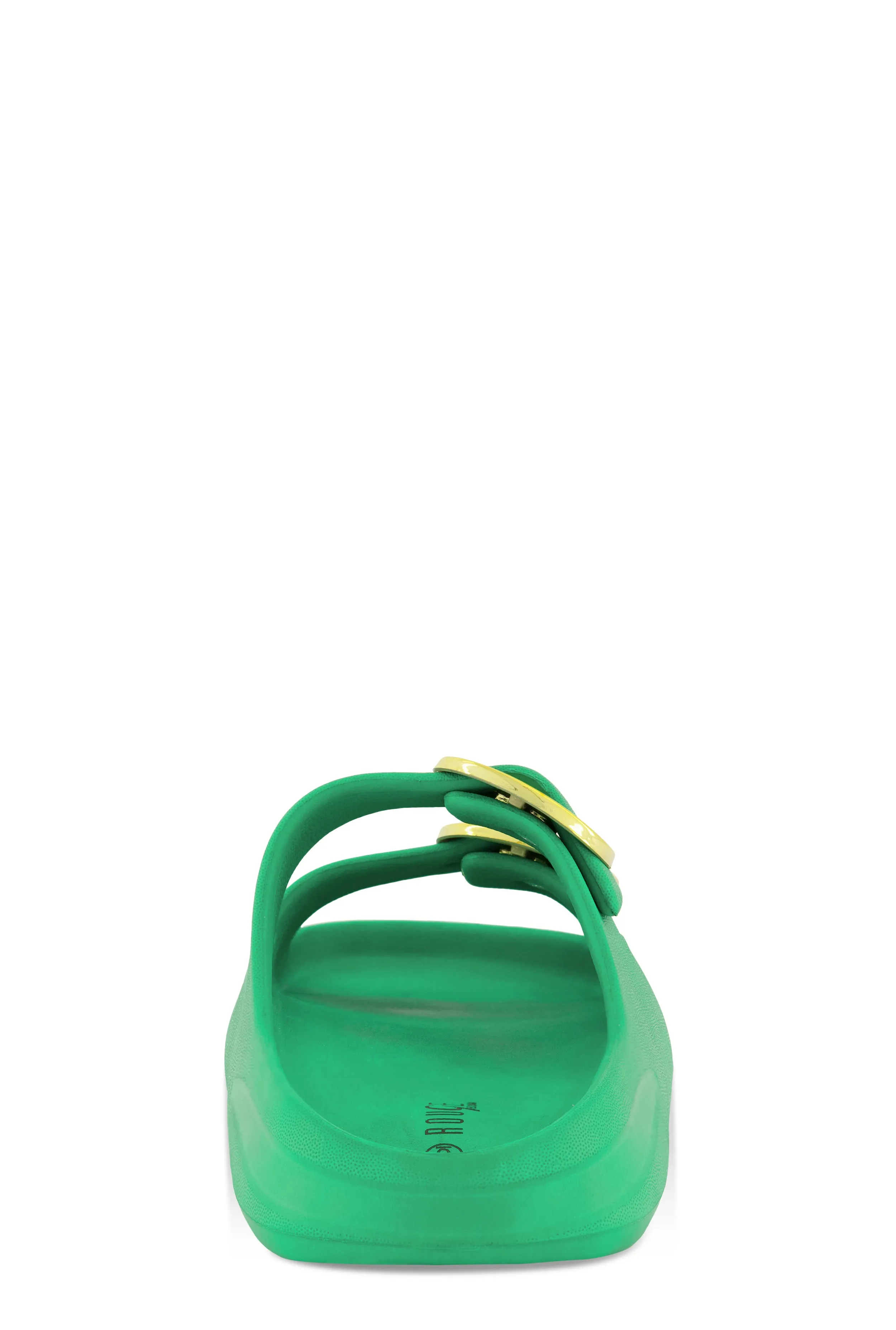 Double Buckle Band Slide Sandals sold by Rainbow product image thumbnail 3