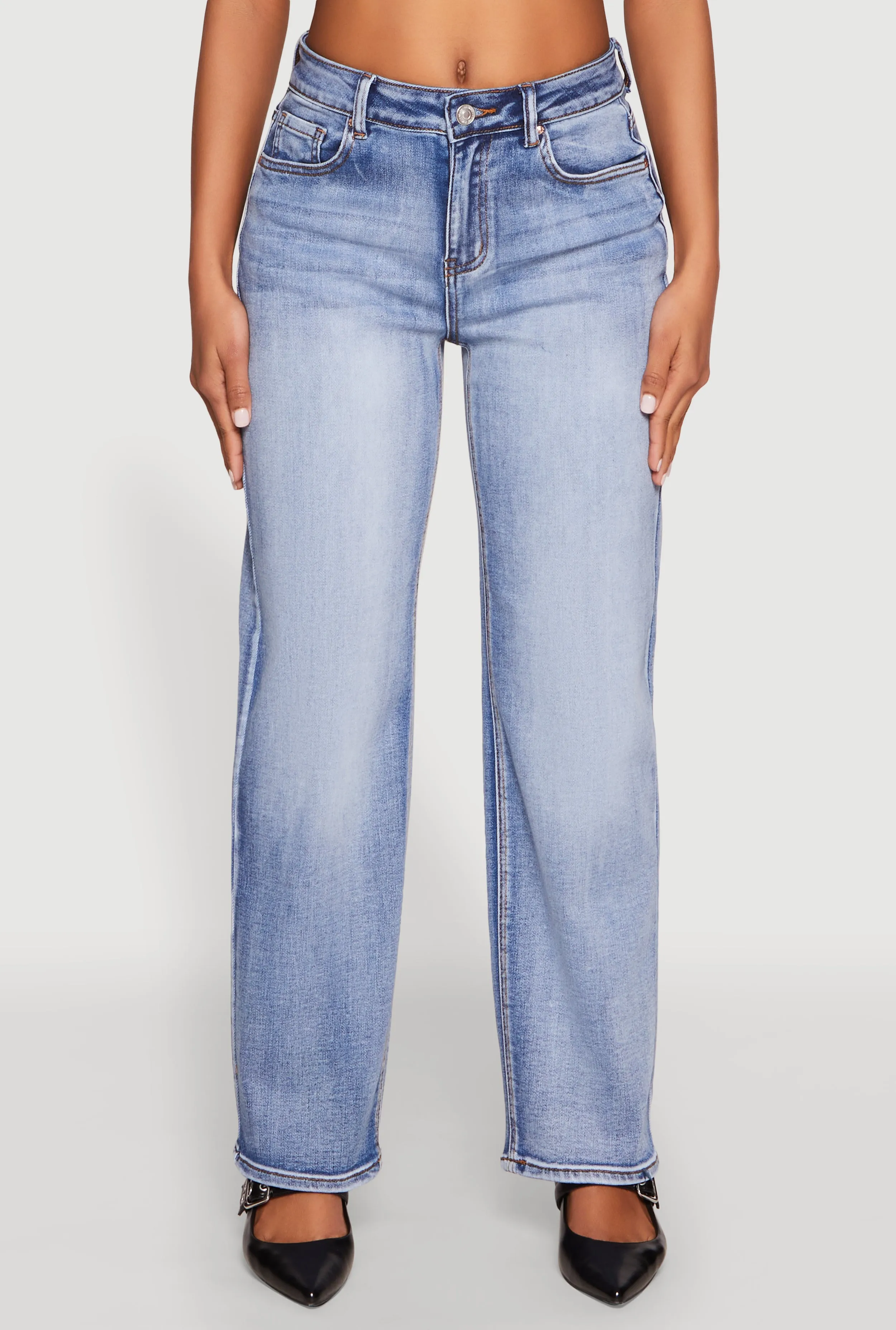 WAX Straight Whiskered Jeans sold by Rainbow product image thumbnail 5