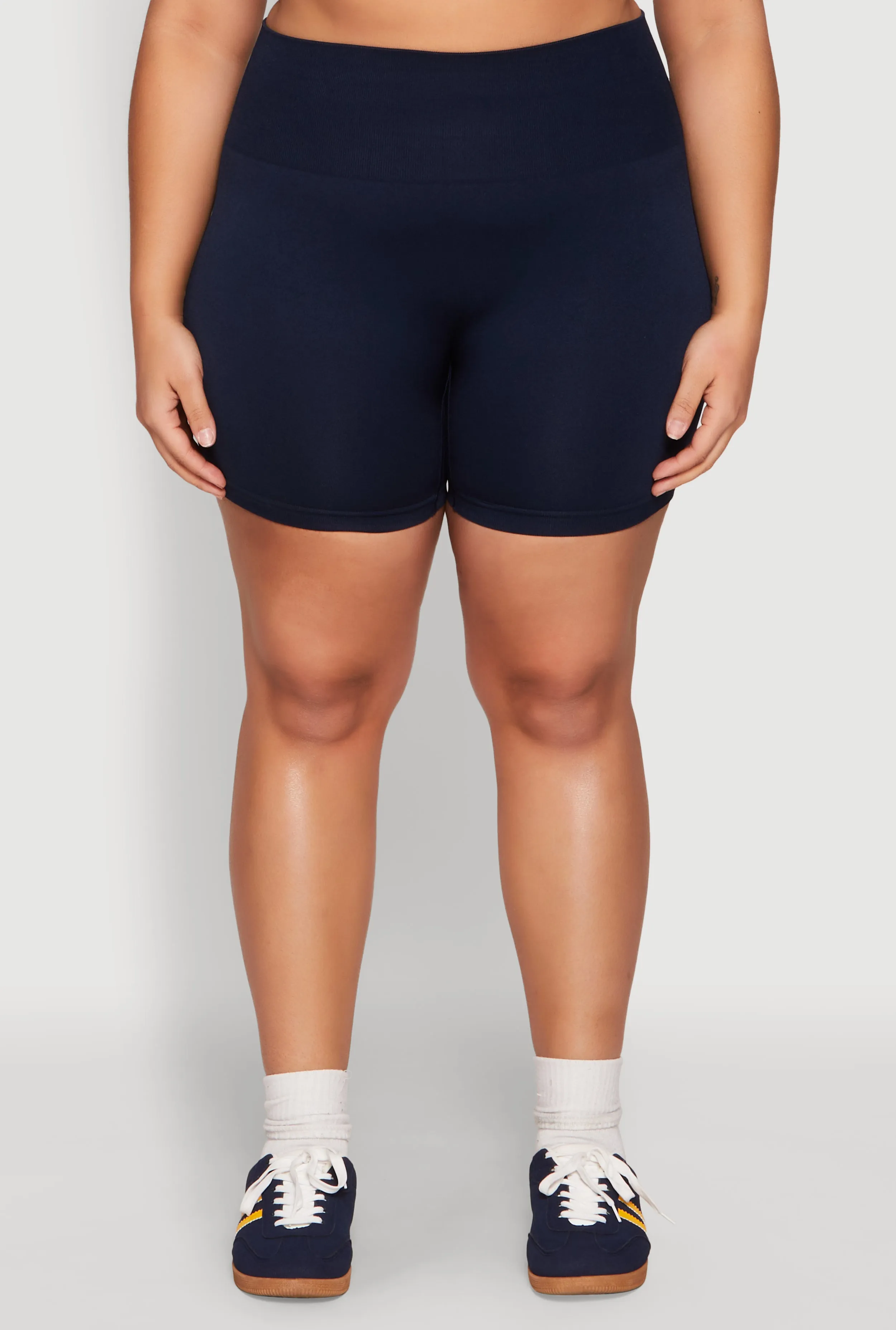 Plus Size Seamless Biker Shorts sold by Rainbow product image thumbnail 5
