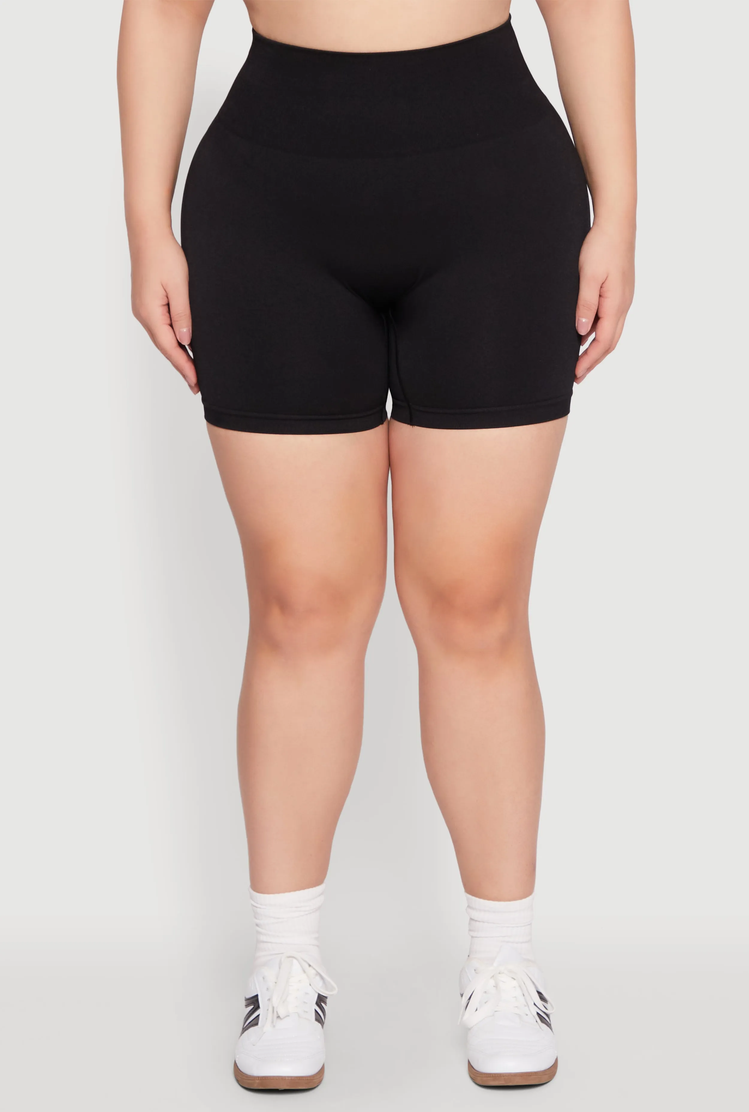 Plus Size Seamless Biker Shorts sold by Rainbow product image thumbnail 5