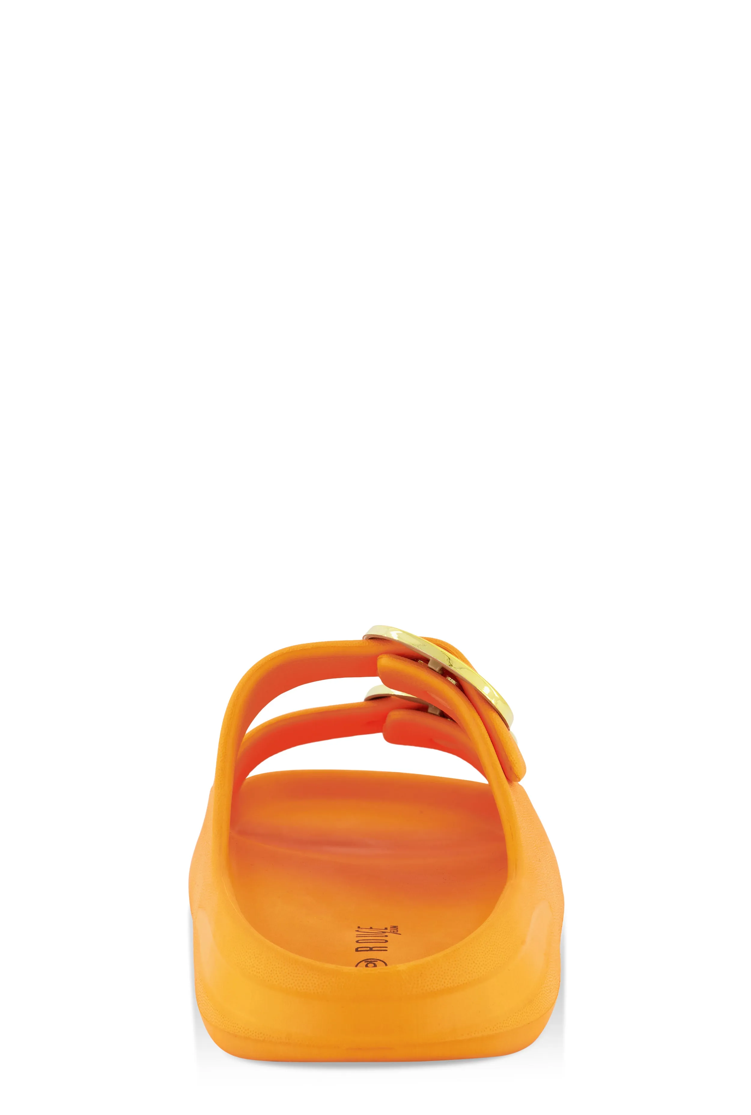 Double Buckle Band Slide Sandals sold by Rainbow product image thumbnail 3