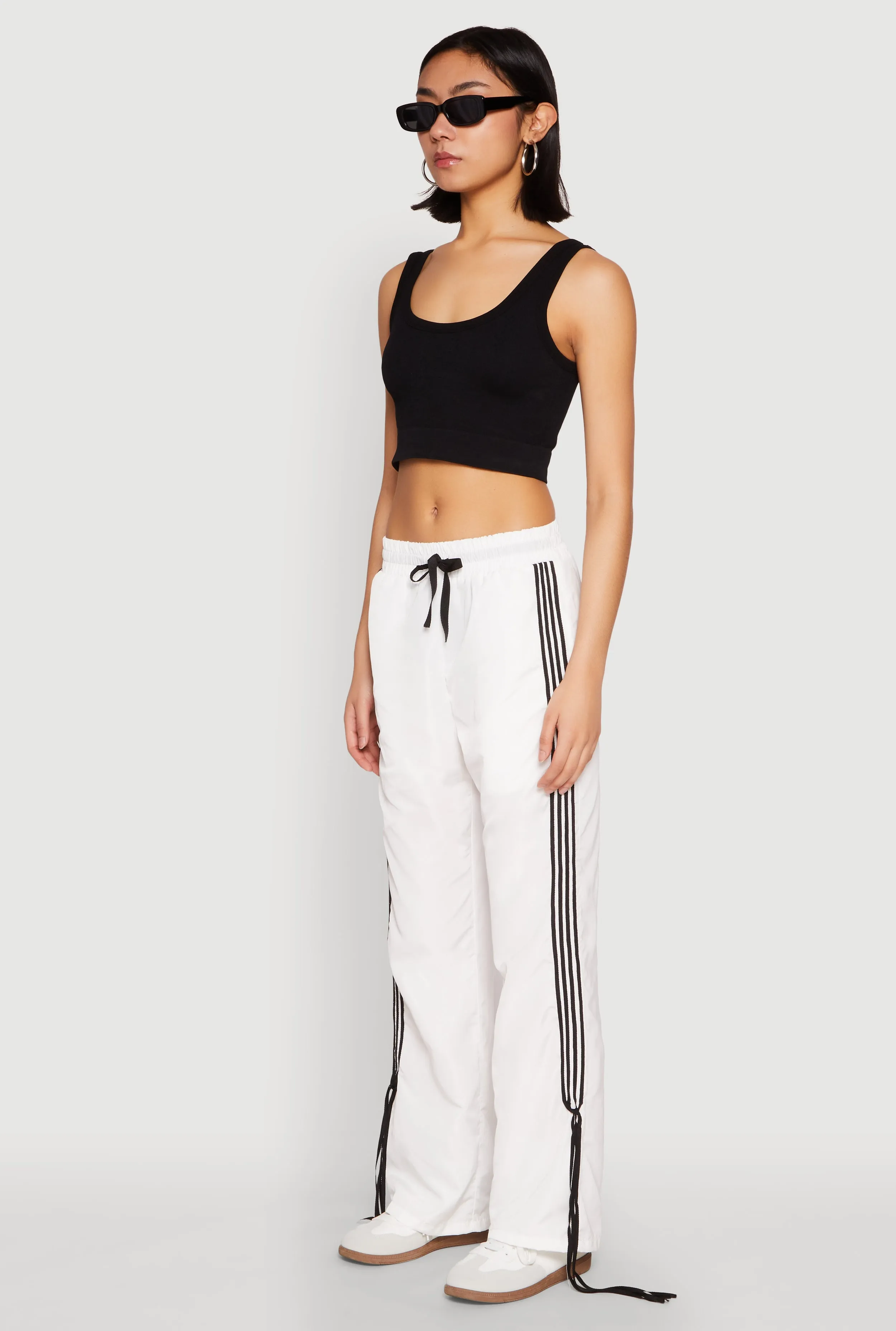 Tie Side Varsity Stripe Track Pants sold by Rainbow product image thumbnail 3