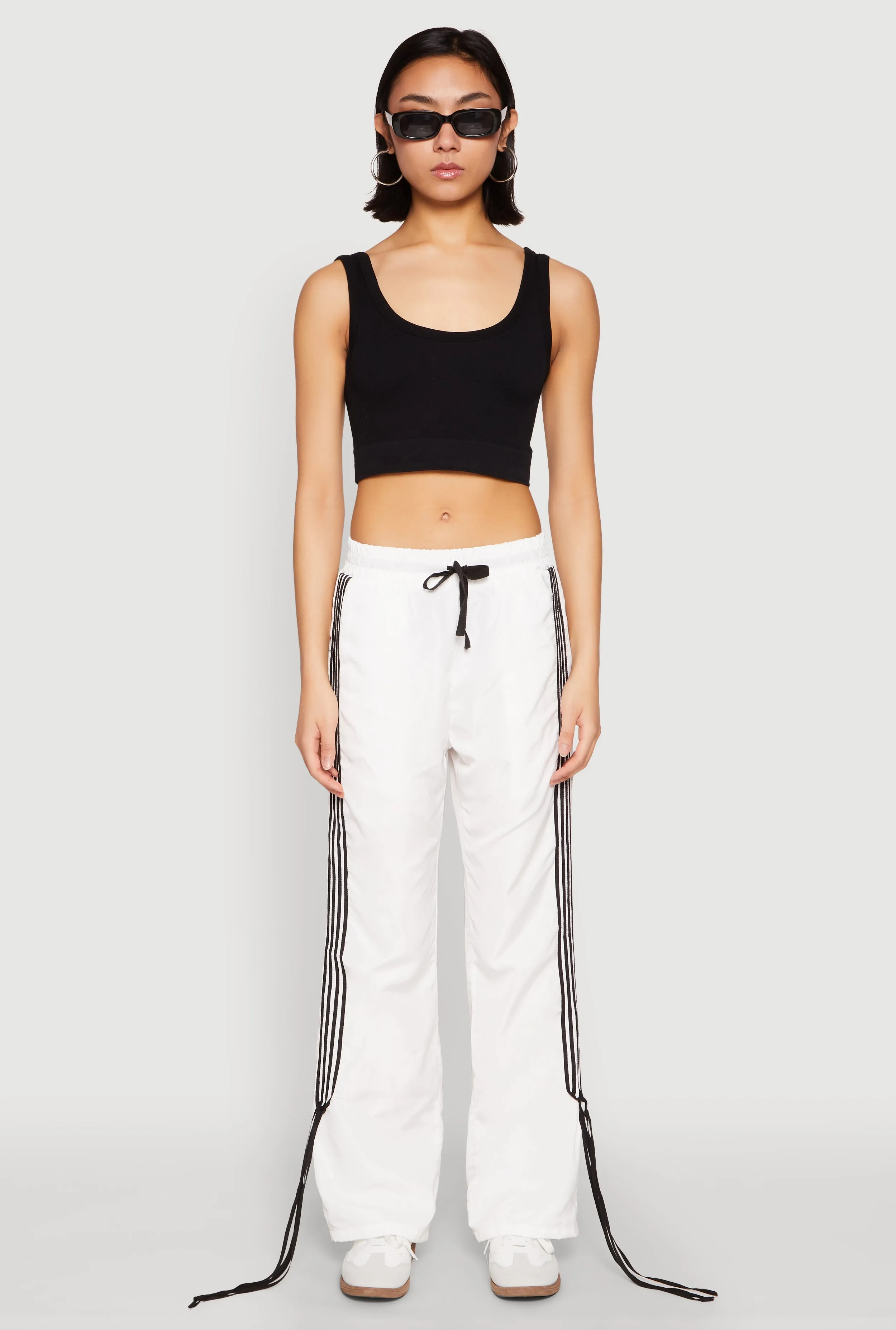 Tie Side Varsity Stripe Track Pants sold by Rainbow product image thumbnail 2