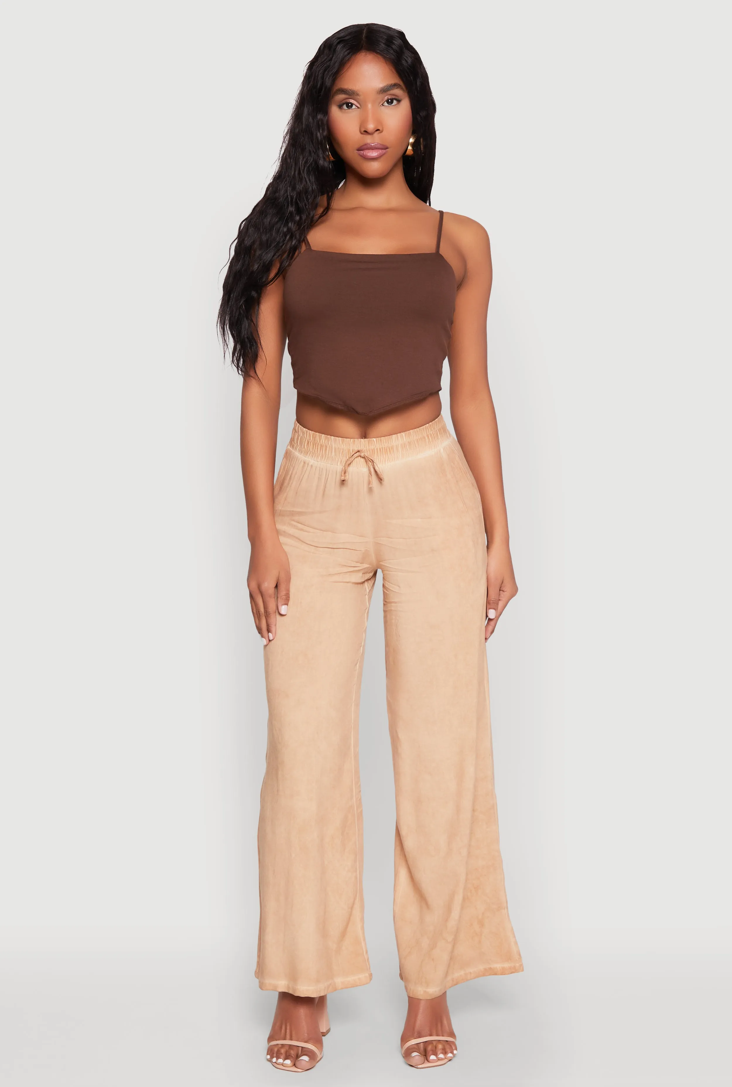 Mineral Wash Palazzo Pants sold by Rainbow product image thumbnail 2