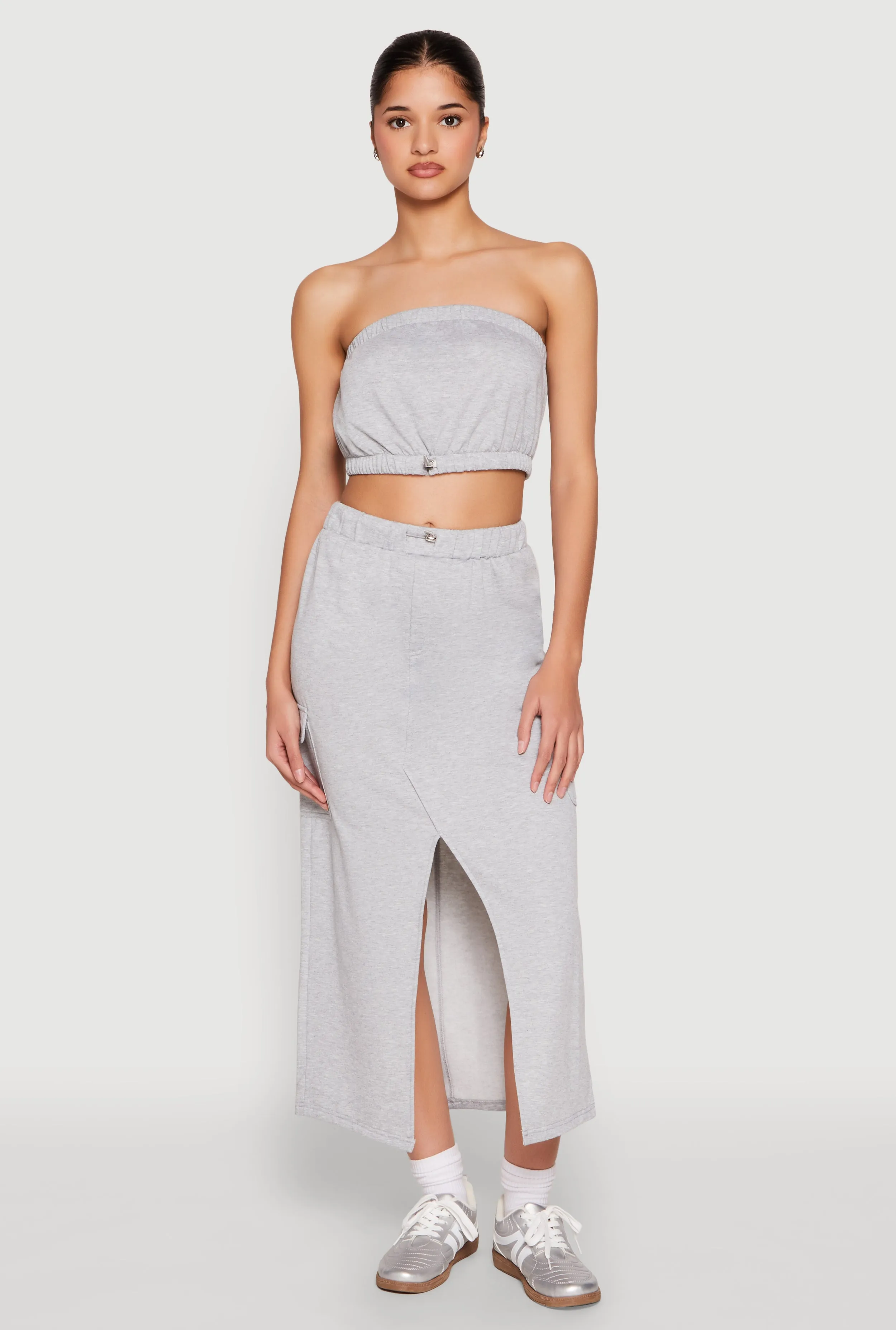 Almost Famous Toggle Drawstring Bandeau Top sold by Rainbow product image thumbnail 3