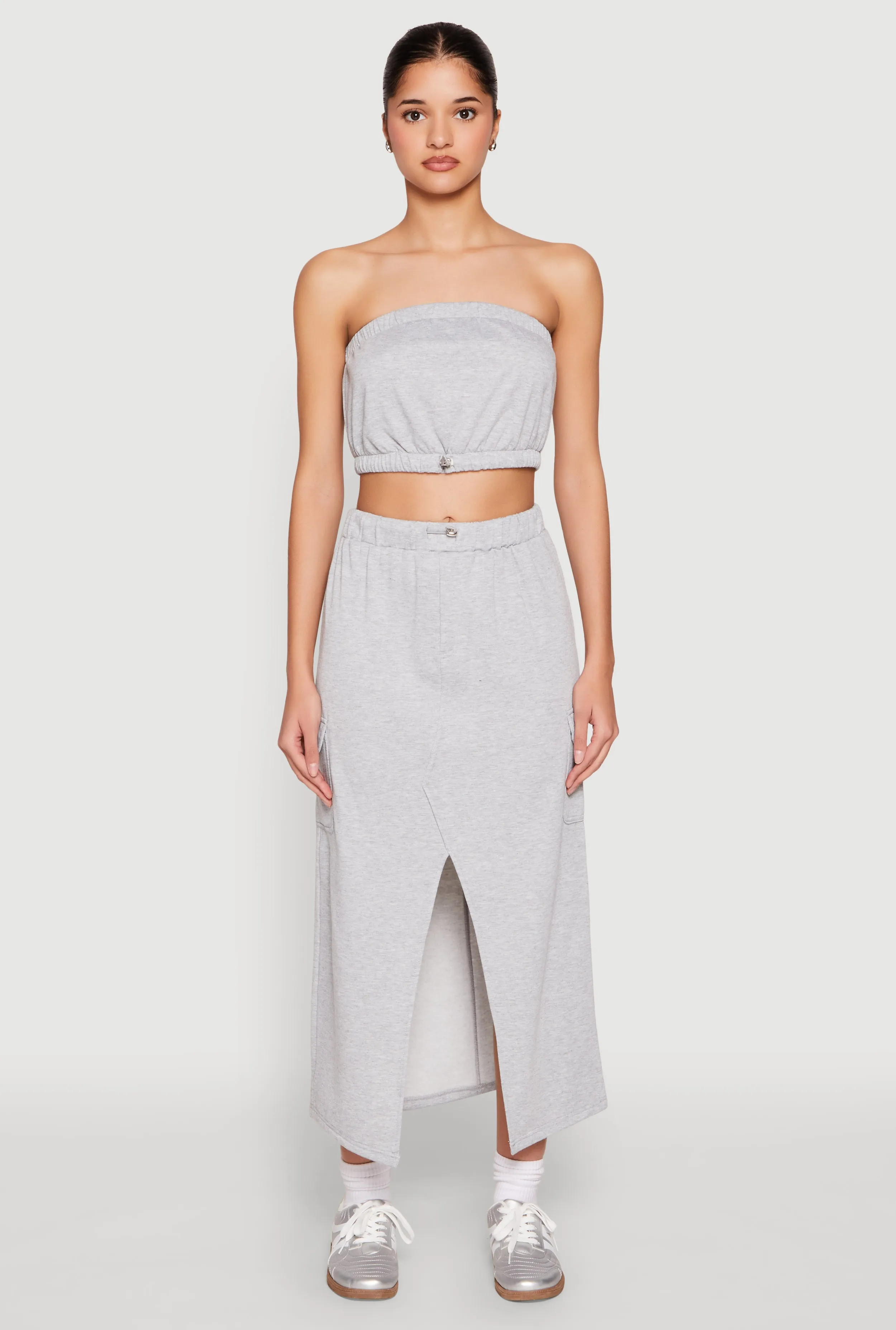 Almost Famous Toggle Drawstring Bandeau Top sold by Rainbow product image thumbnail 2