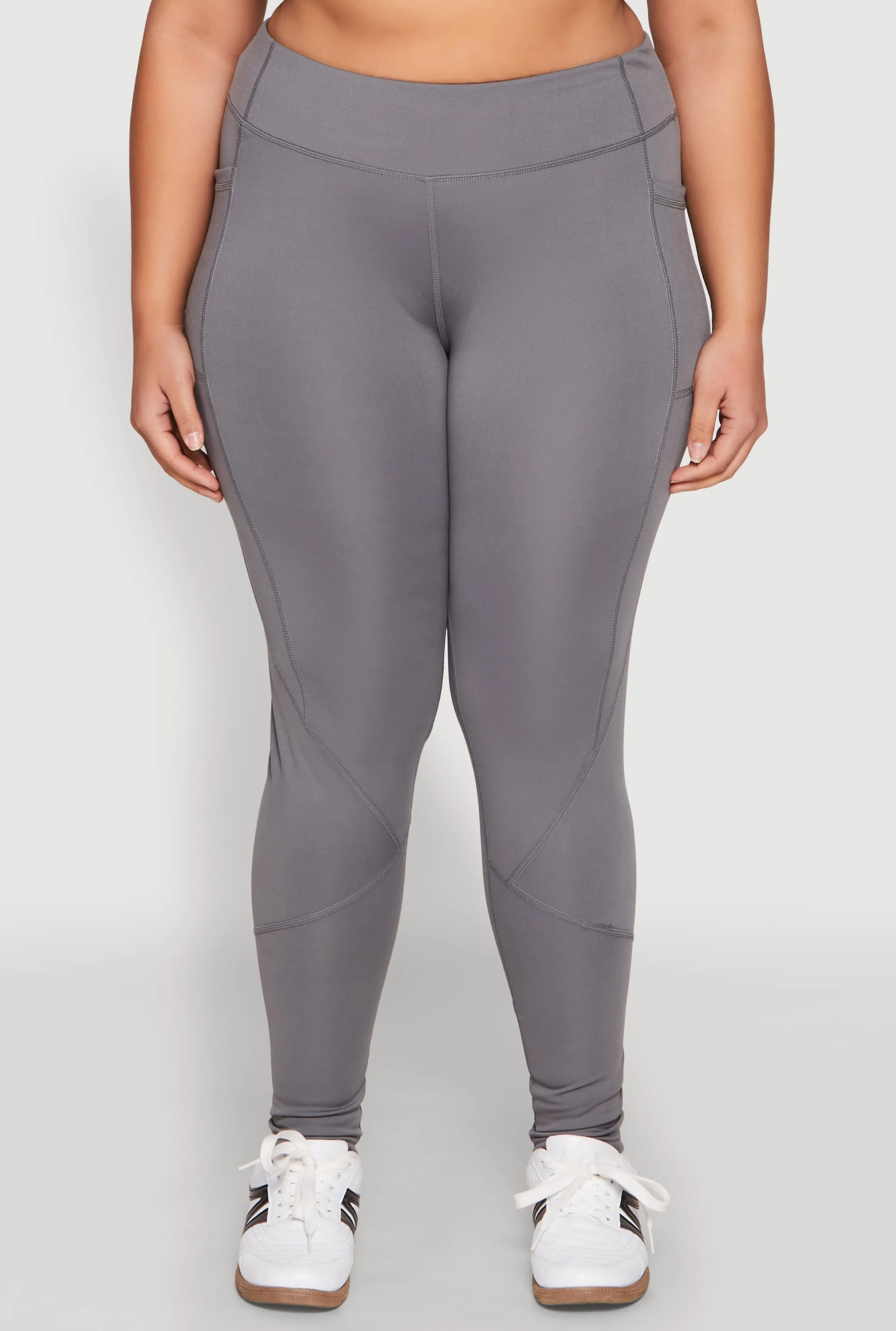 Plus Size Cell Phone Pocket Leggings sold by Rainbow product image thumbnail 5