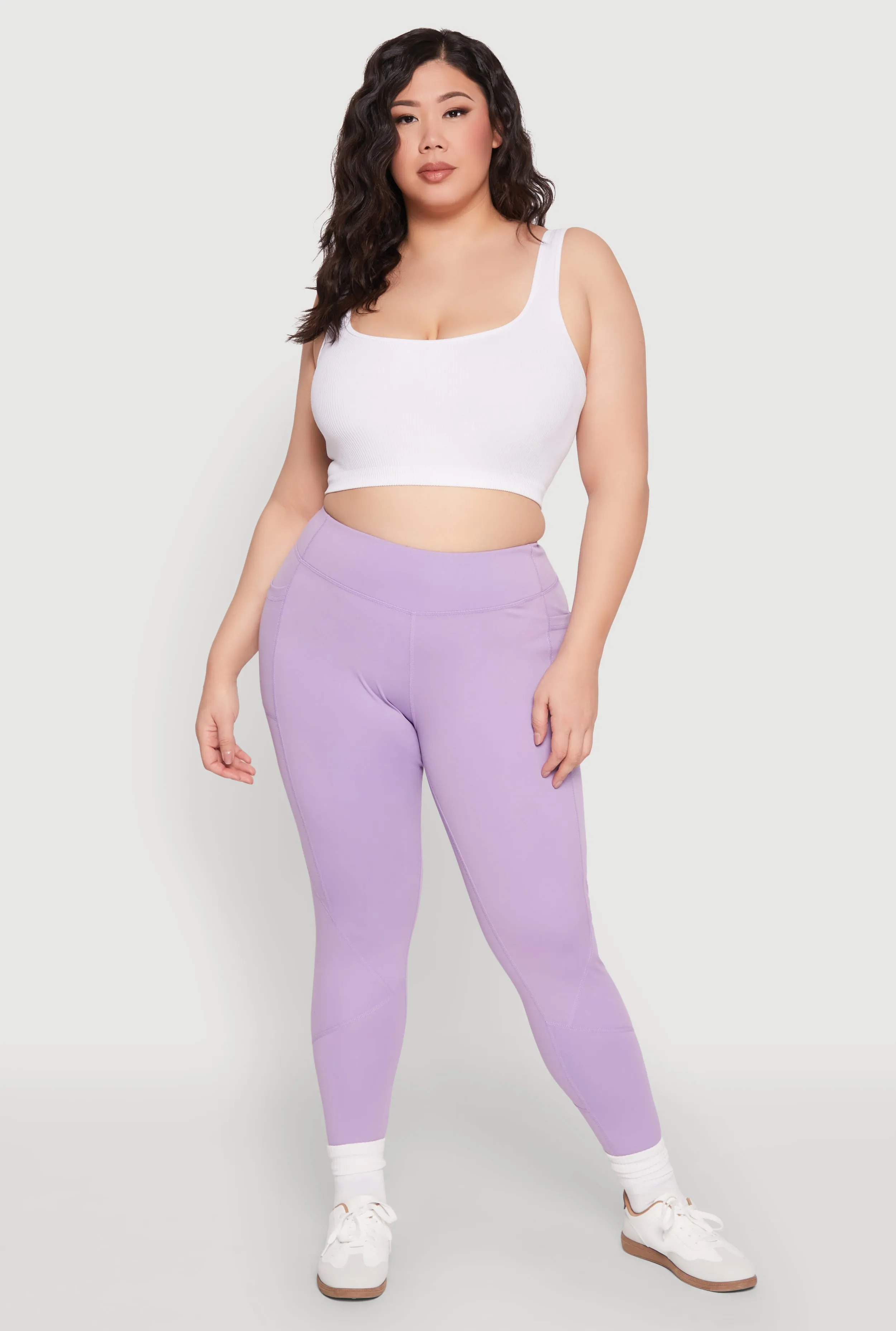 Plus Size Cell Phone Pocket Leggings sold by Rainbow product image thumbnail 2
