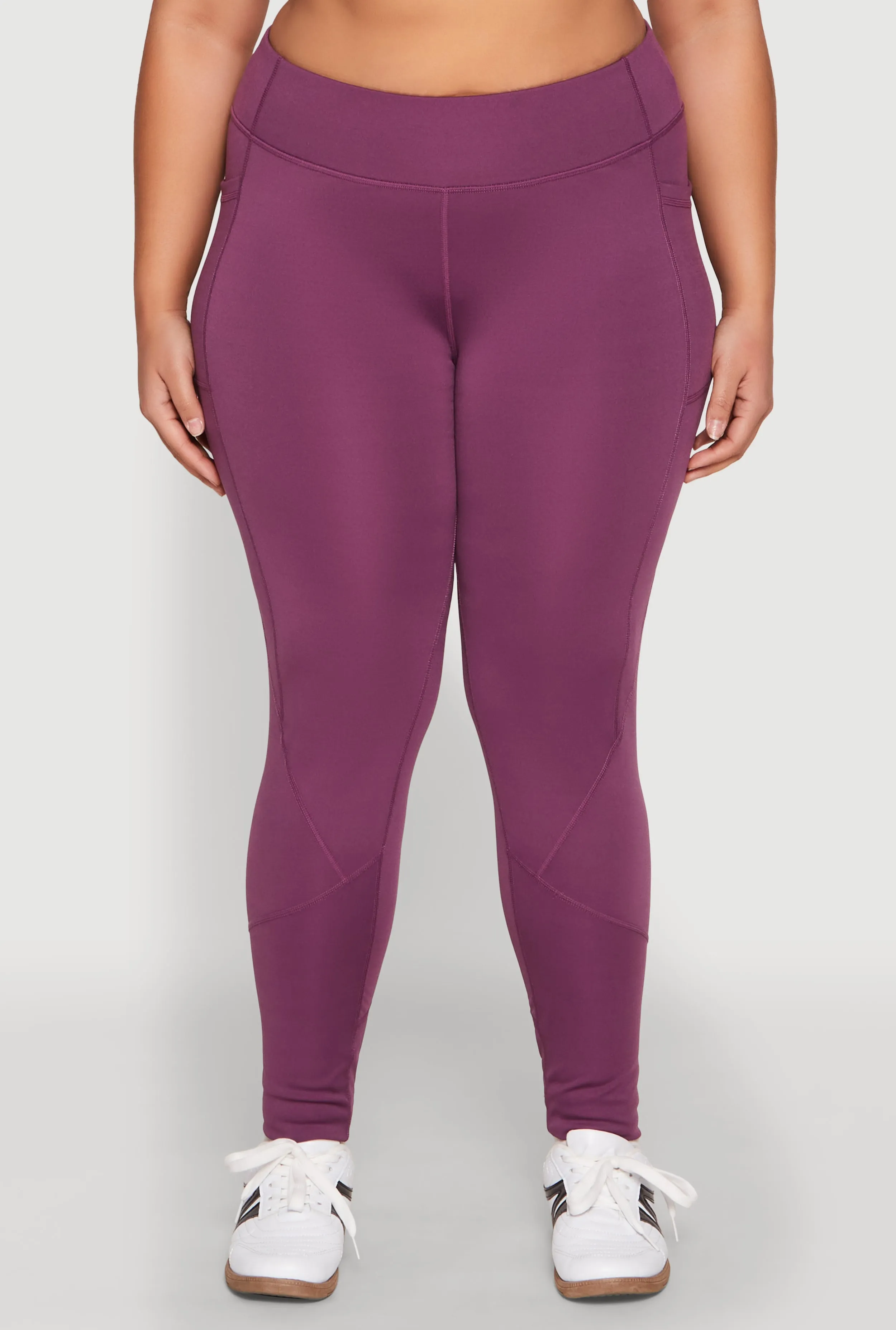 Plus Size Cell Phone Pocket Leggings sold by Rainbow product image thumbnail 5